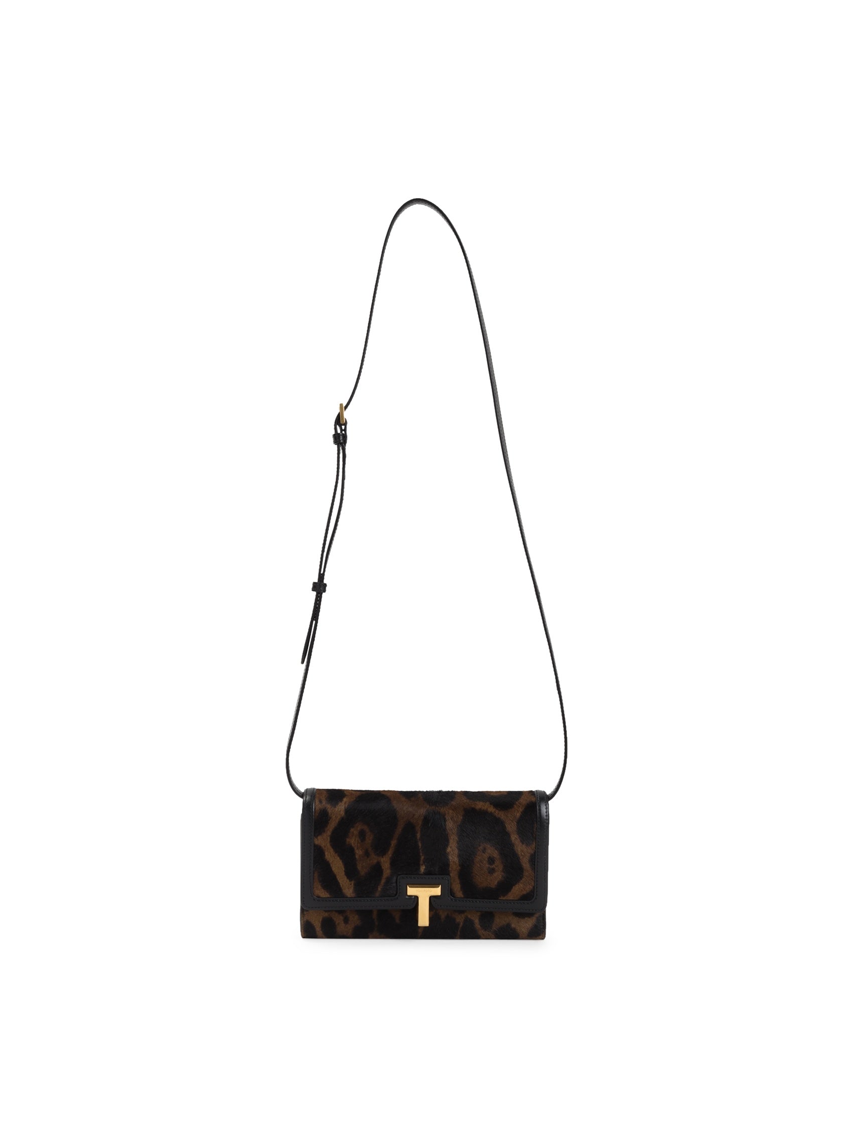 Leopard Wallet On Strap