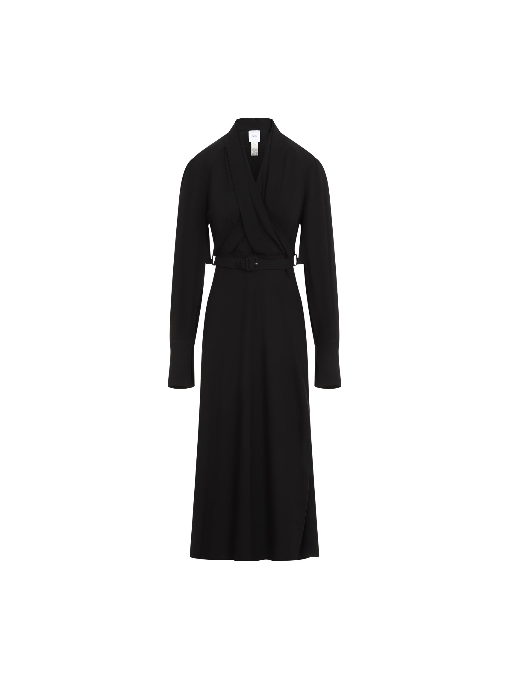 Draped Maxi Day Dress