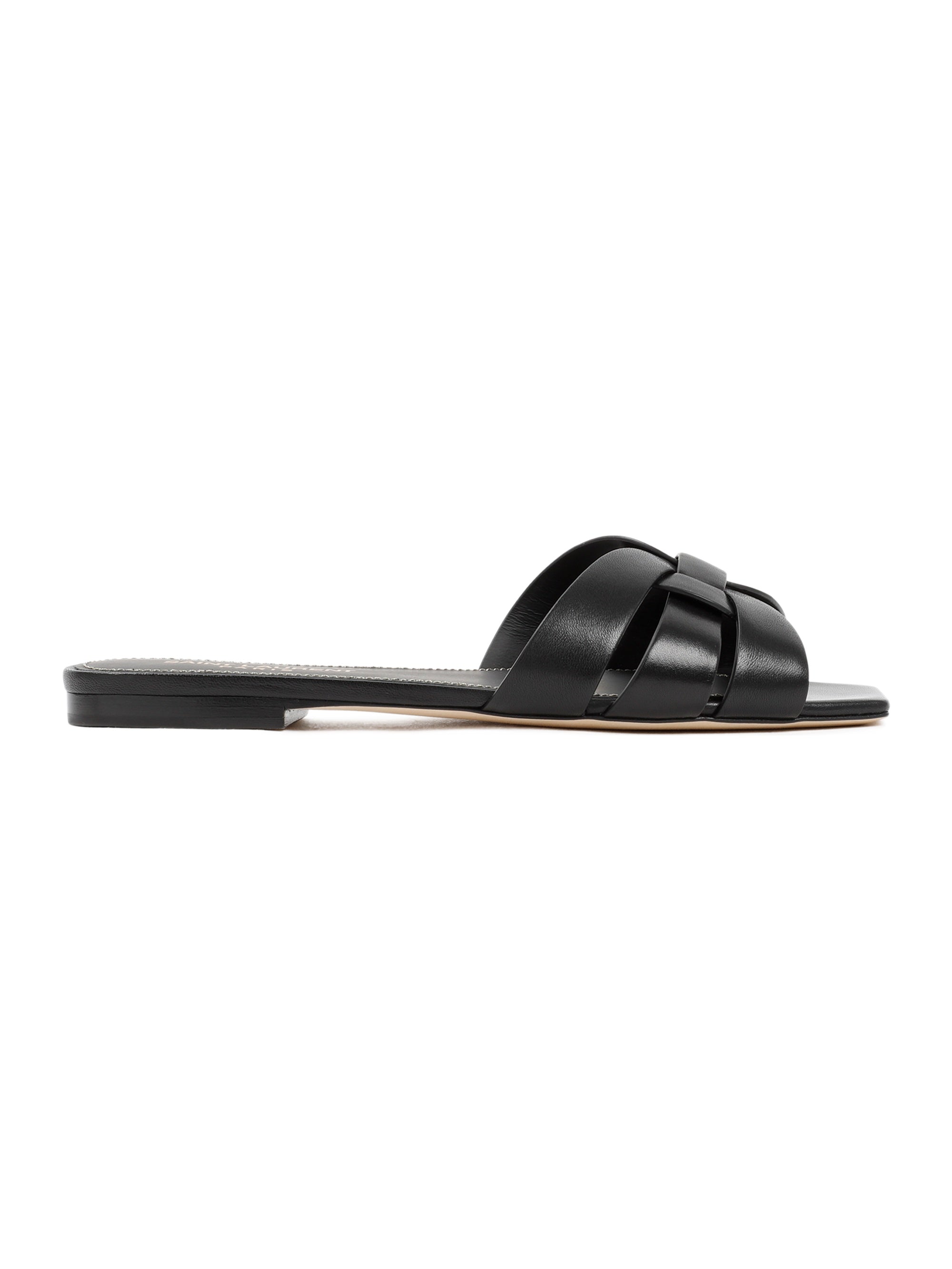 Leather Tribute Flats