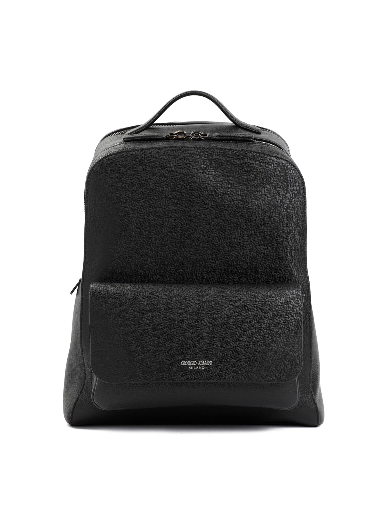 Grained Calf Leather Backpack