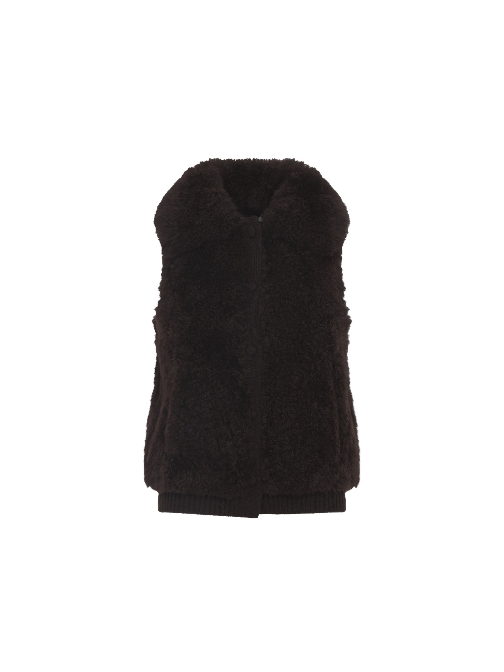 Lamb Hair Gilet