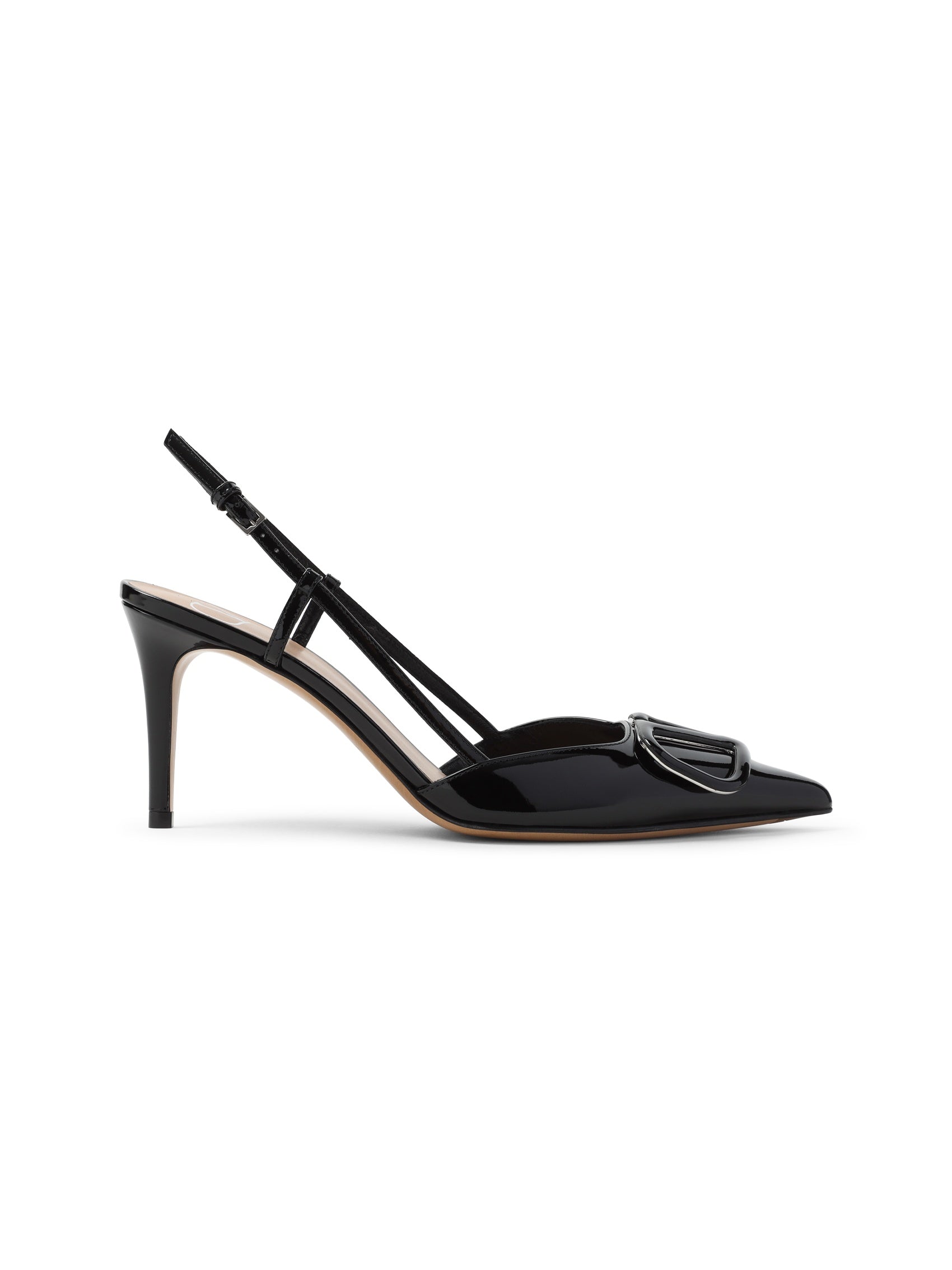 V Logo Signature Sling Back