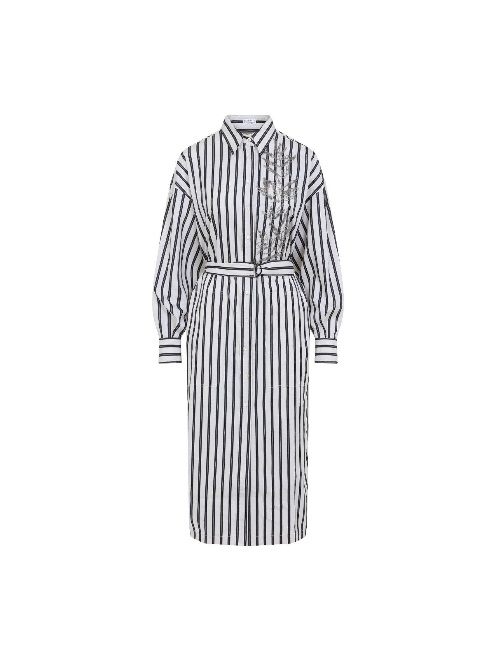 Striped Midi Dress