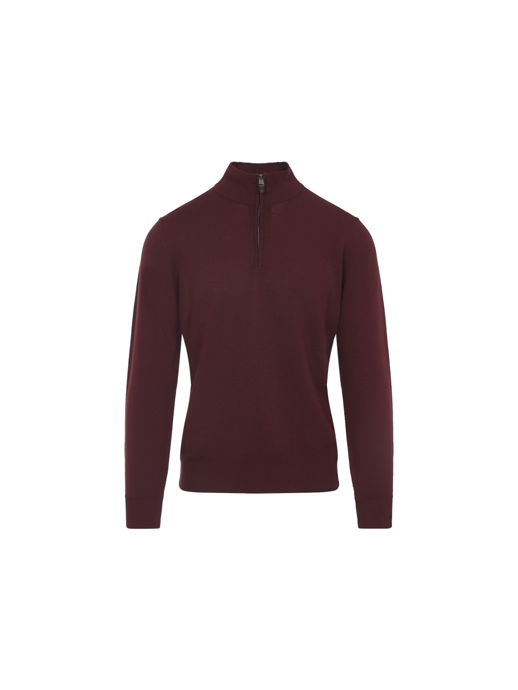 Half Zip High Neck Sweater