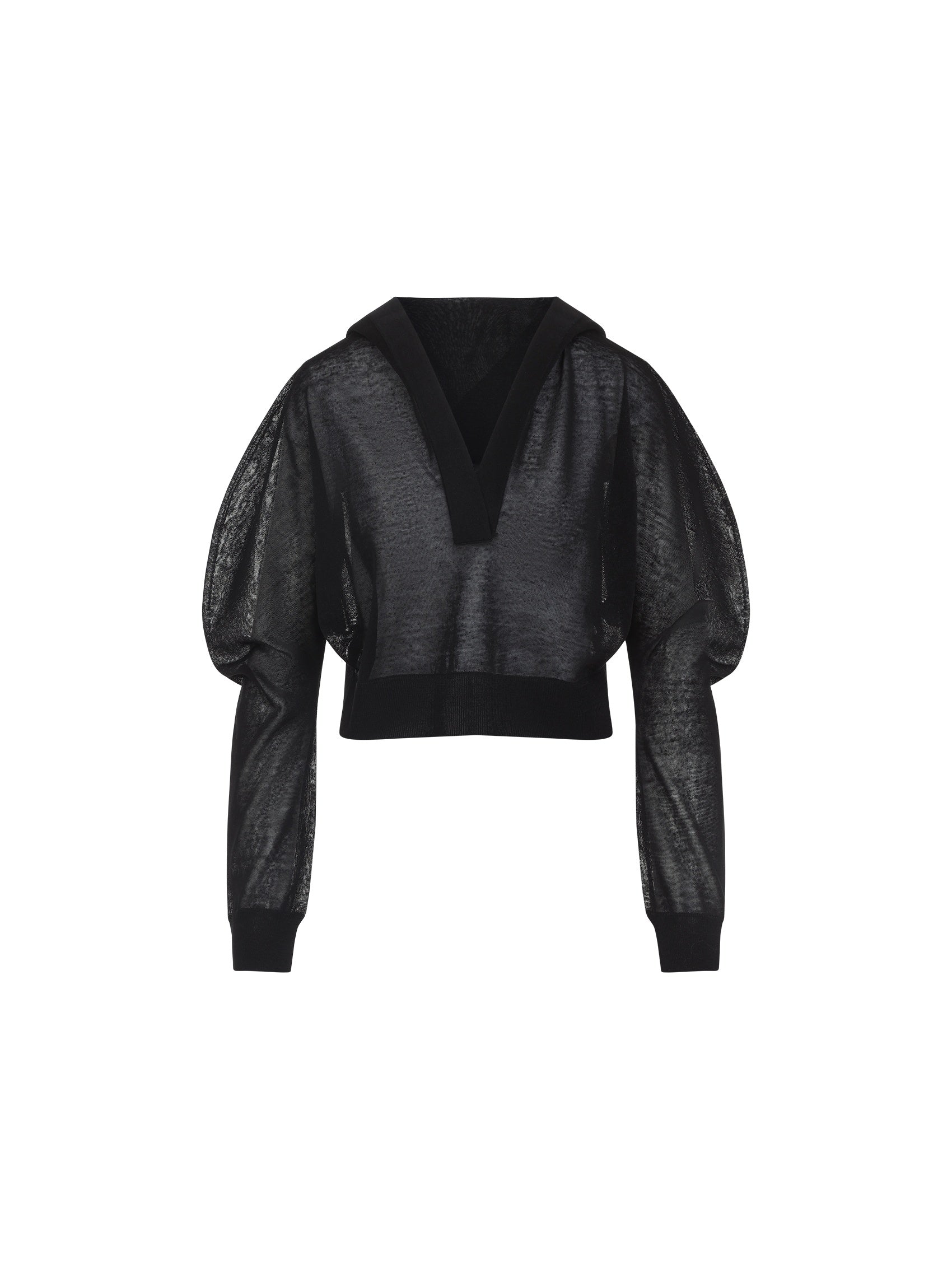 Long Sleeves Hooded Top
