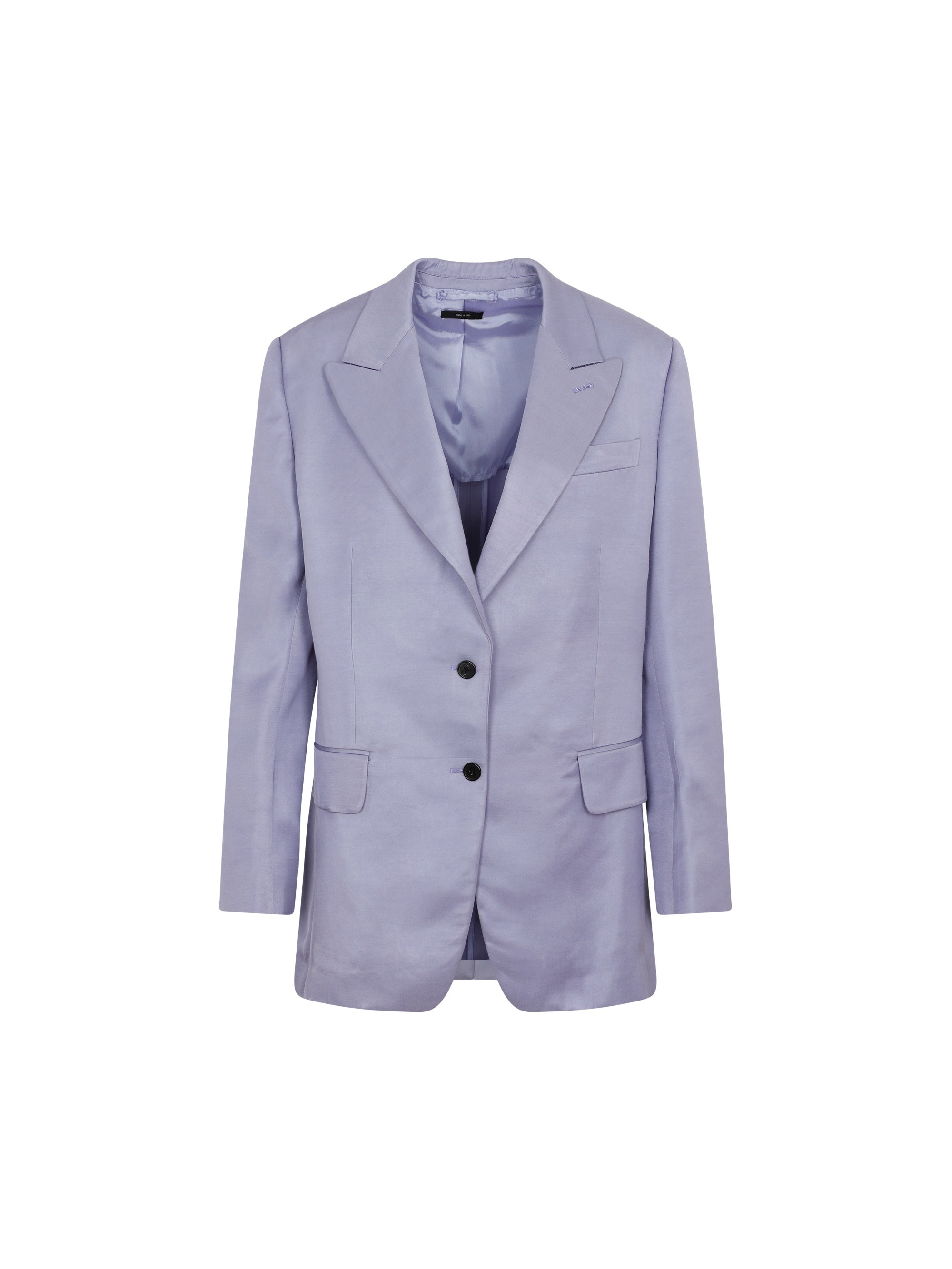 Soft Fluid Twill Boyfriend Jacket