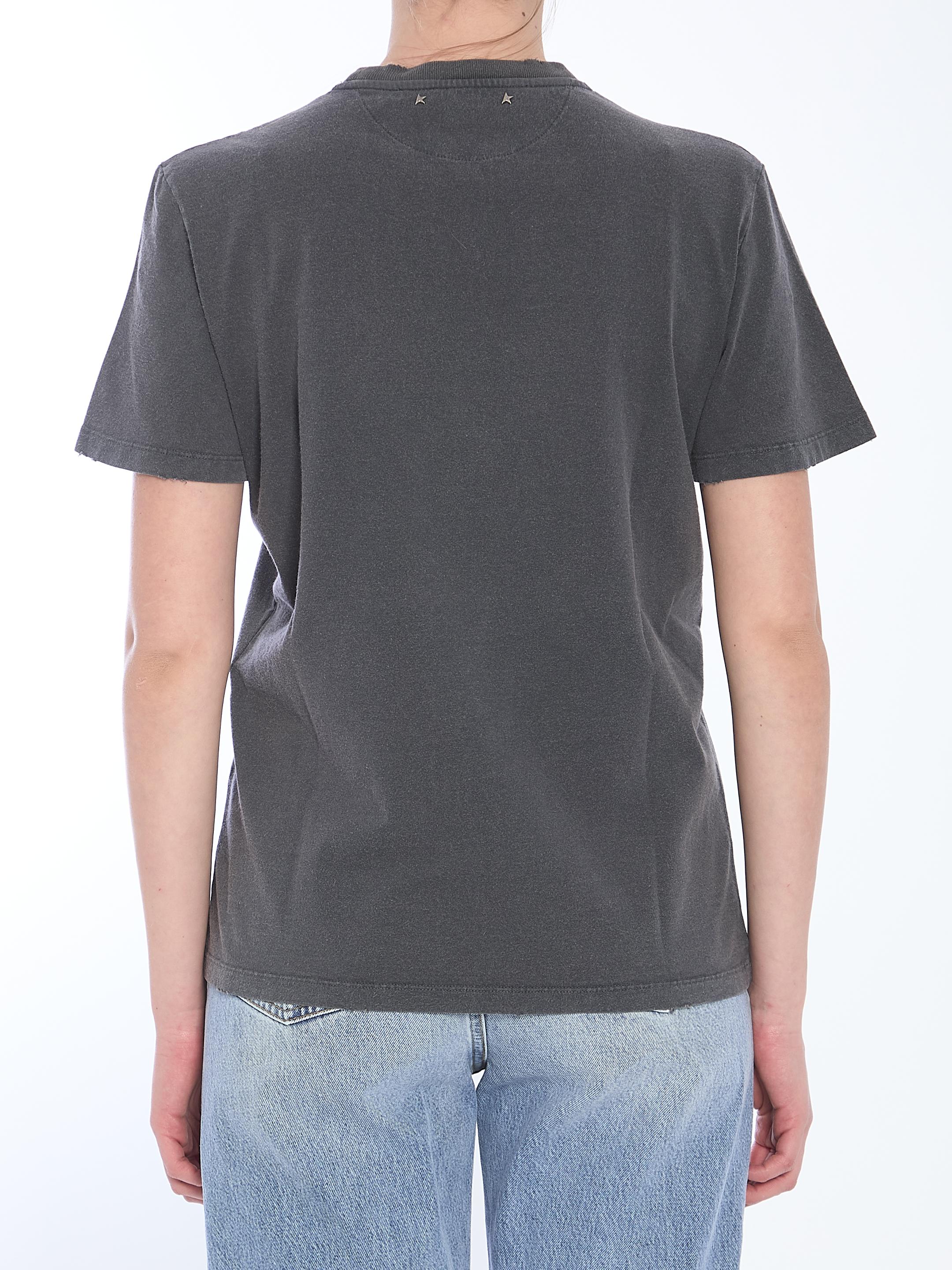 Distressed t-shirt