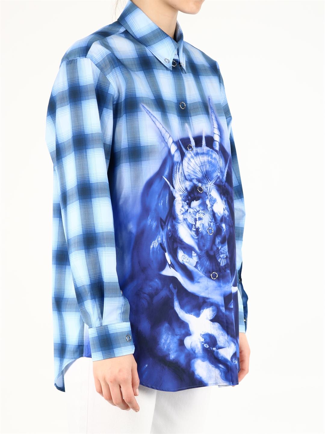 Printed cotton shirt