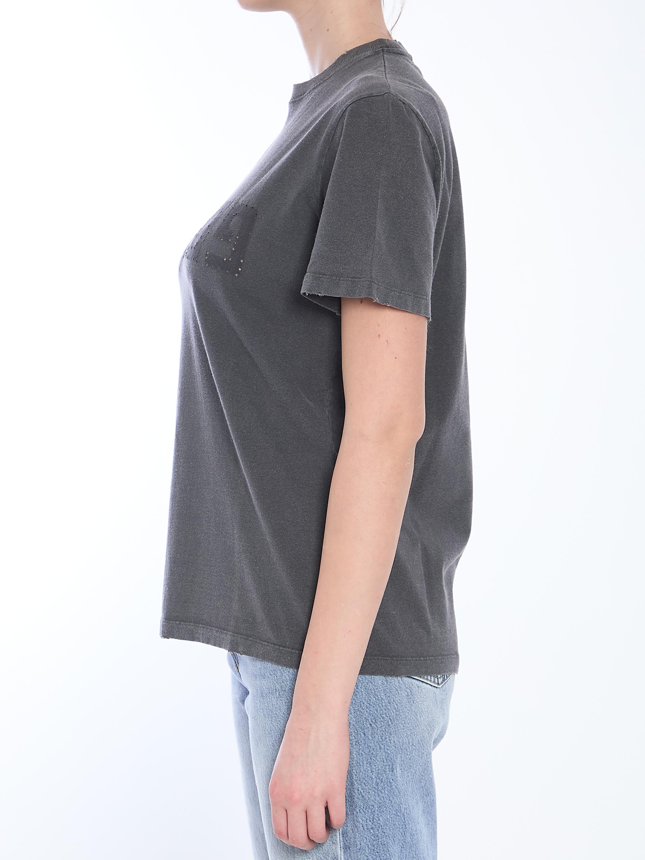 Distressed t-shirt