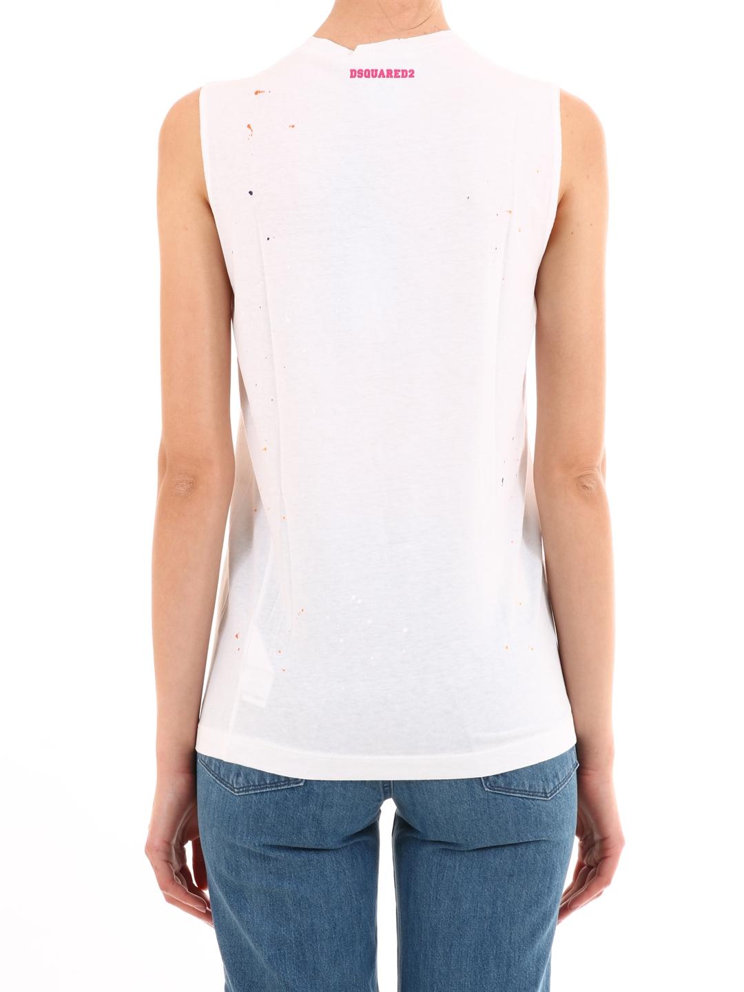 Hawaii White cotton top