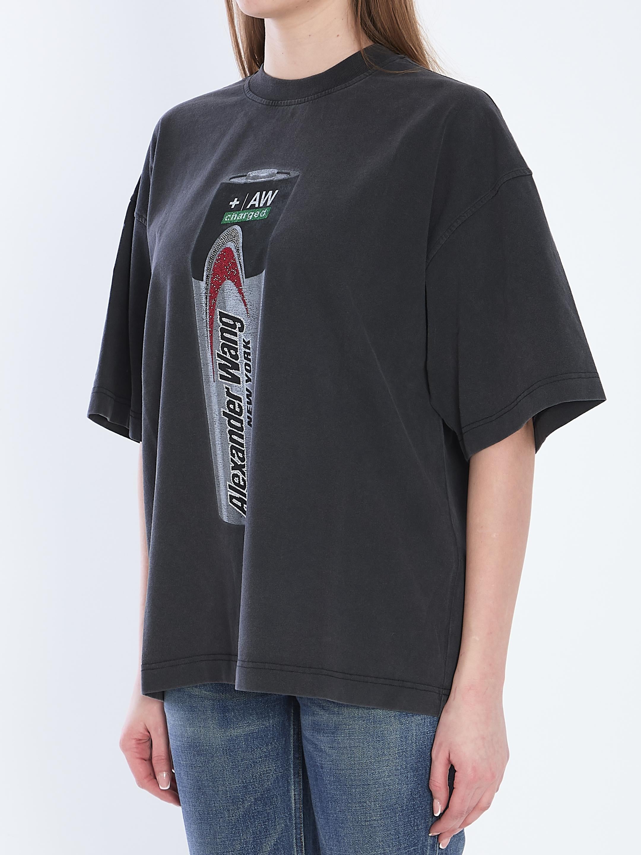 Battery print t-shirt
