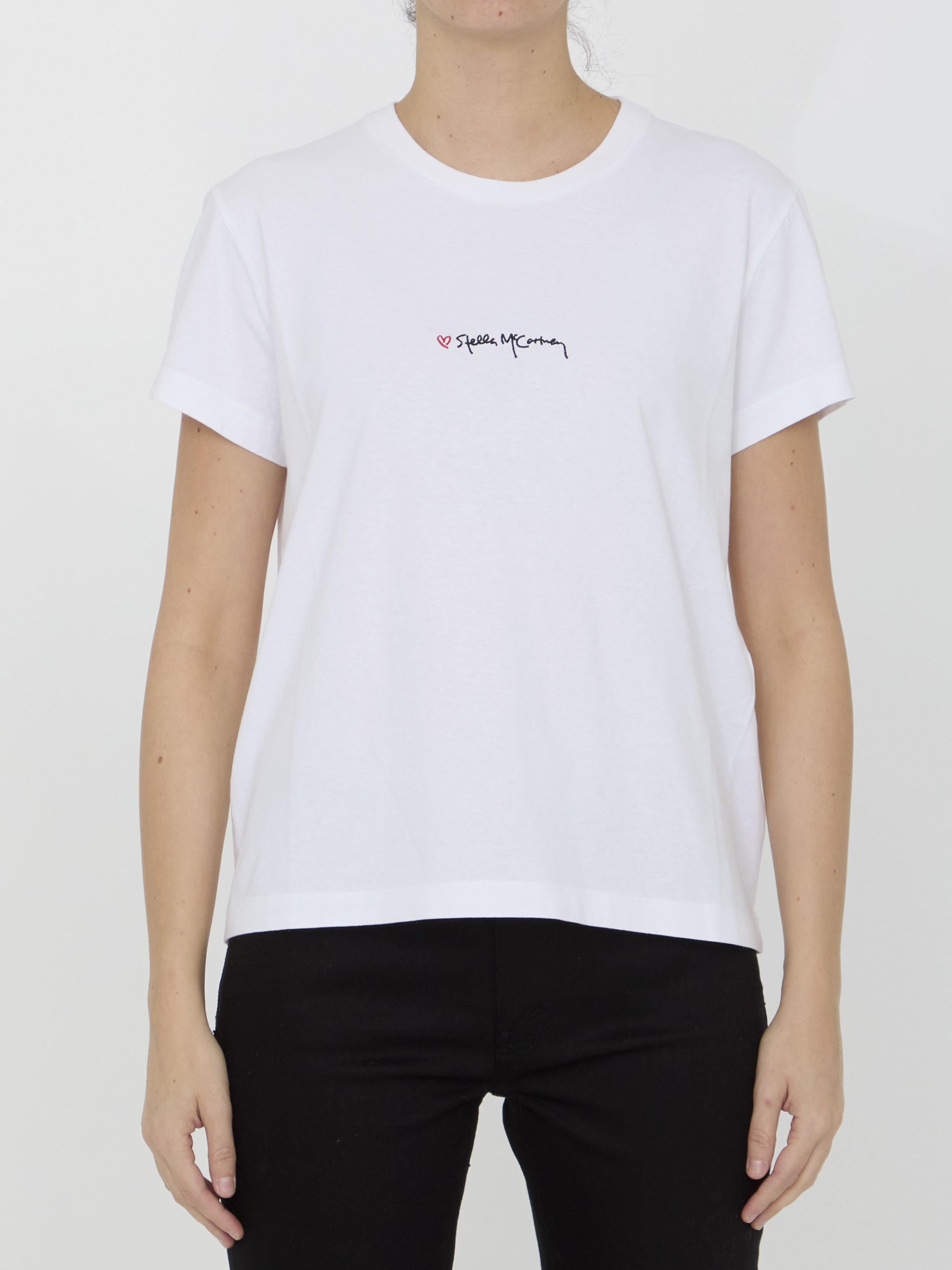 Embroidered t-shirt