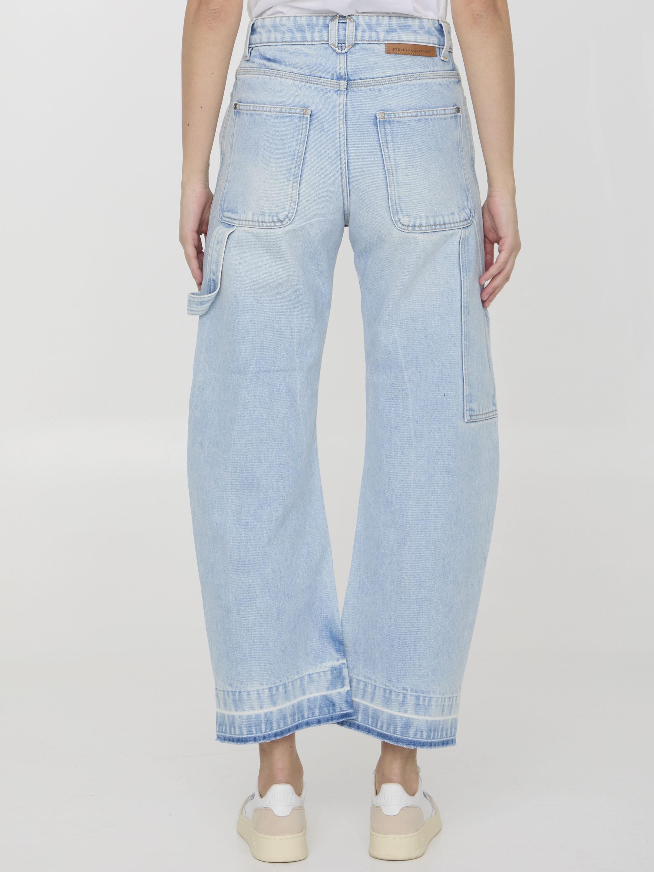Banana leg Utility jeans