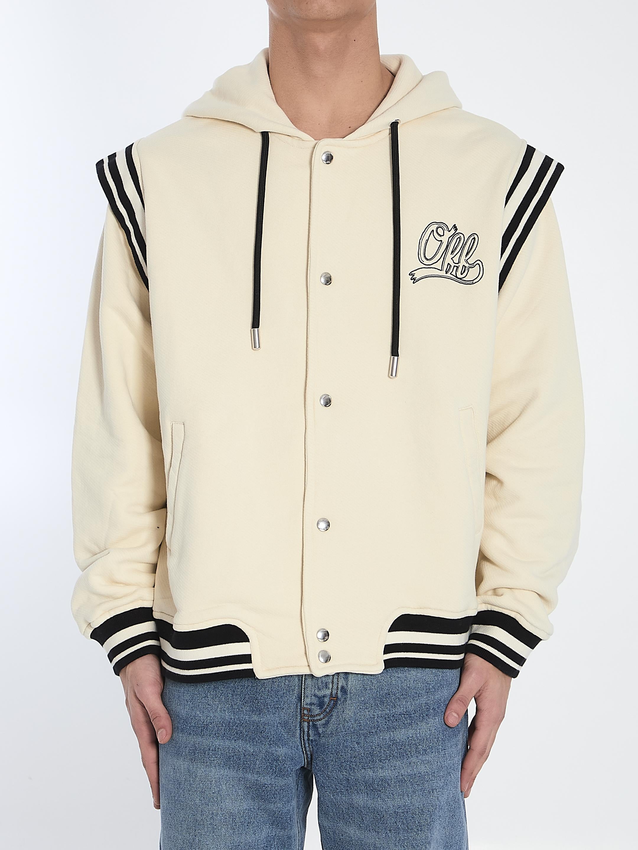 Varsity-style hoodie