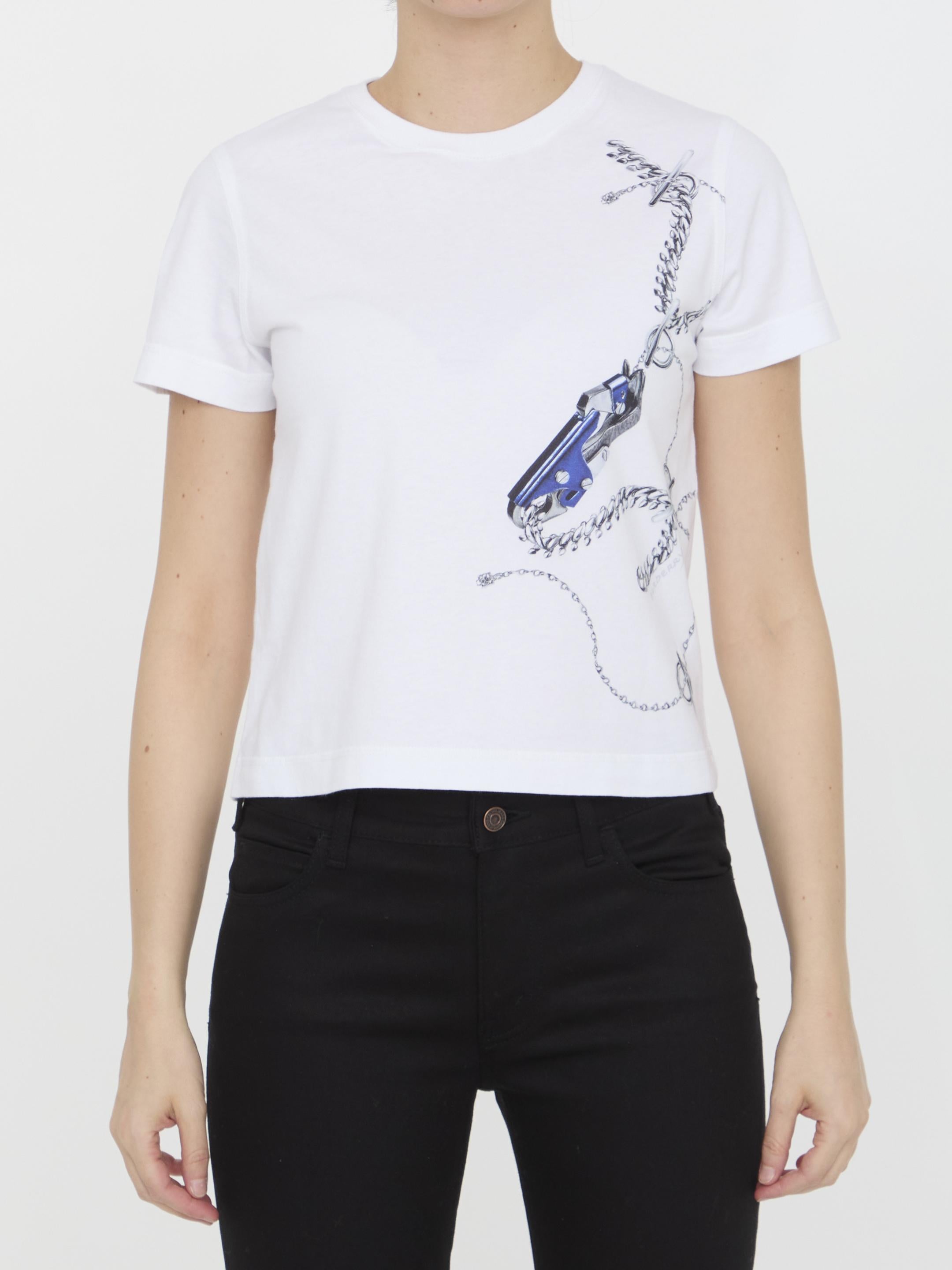Knight motif t-shirt