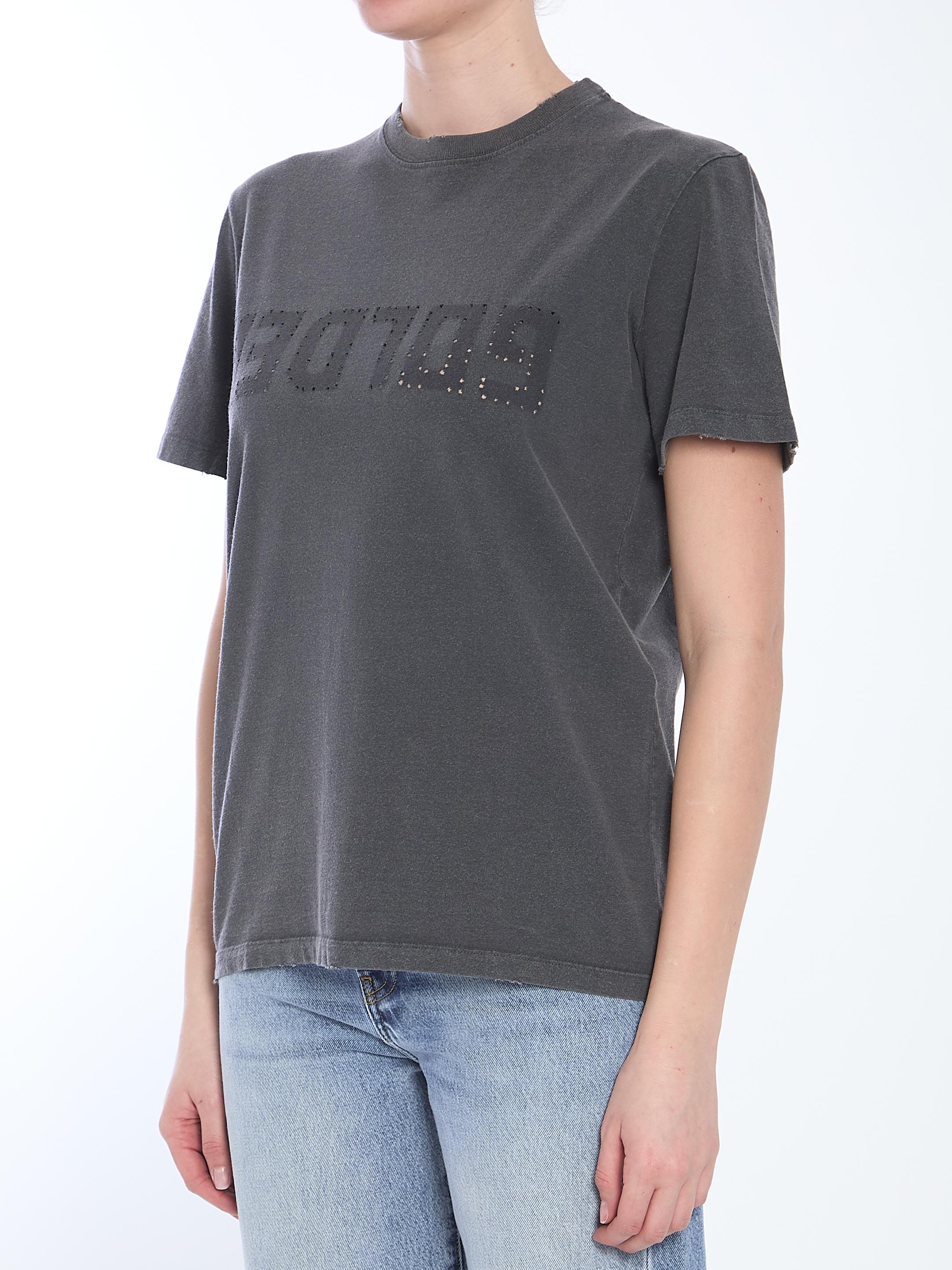 Distressed t-shirt