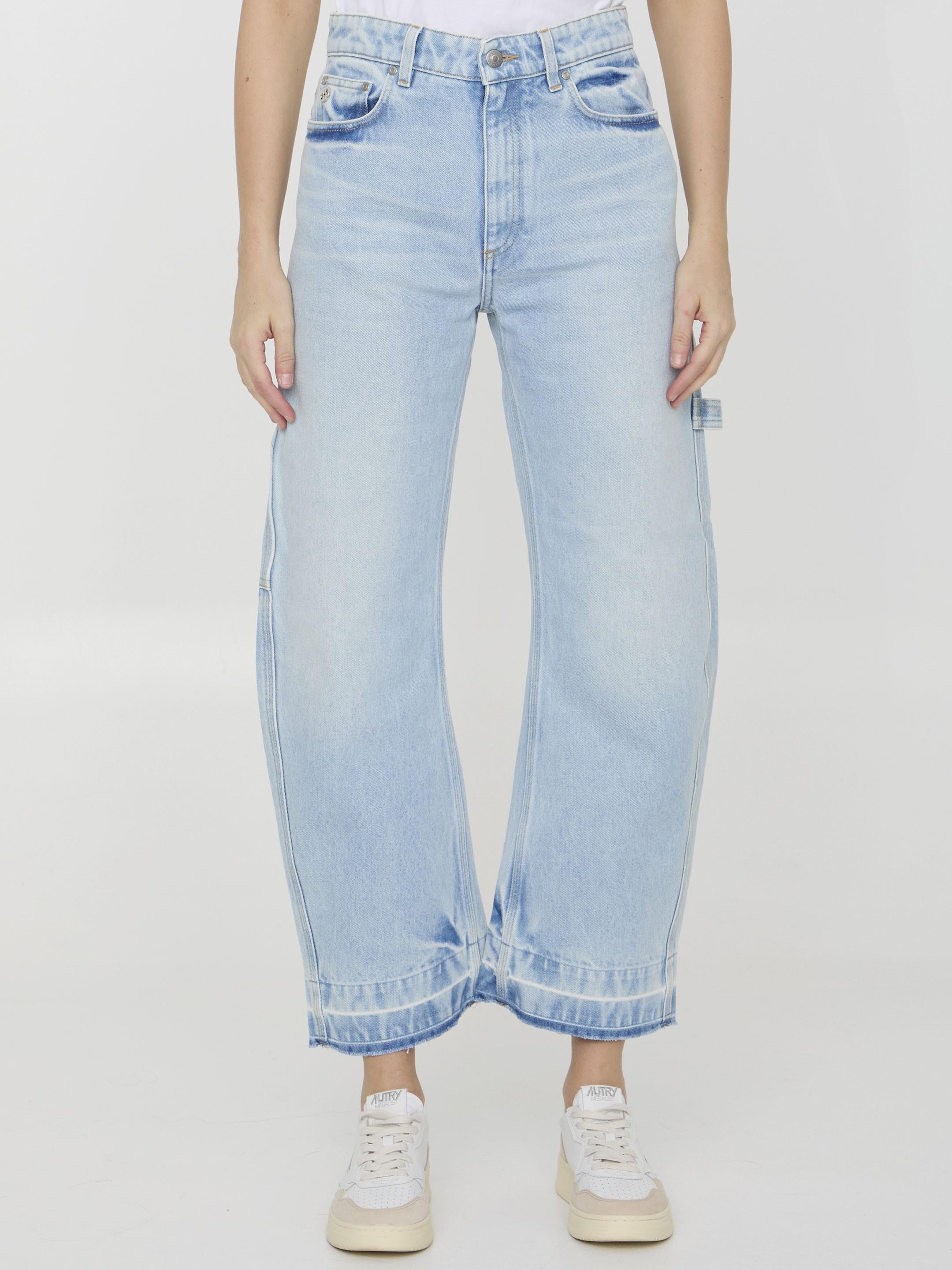 Banana leg Utility jeans