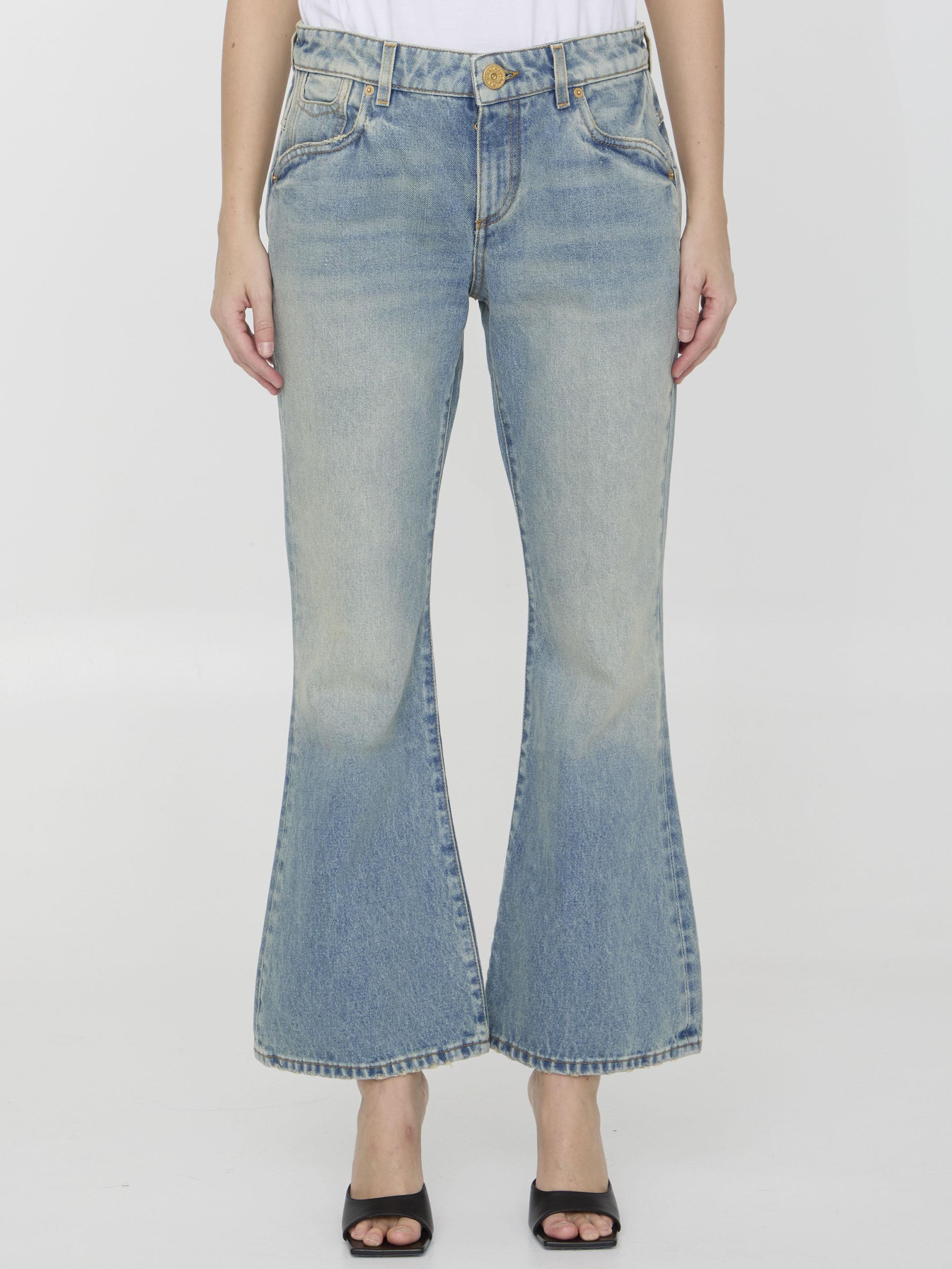 Western bootcut jeans