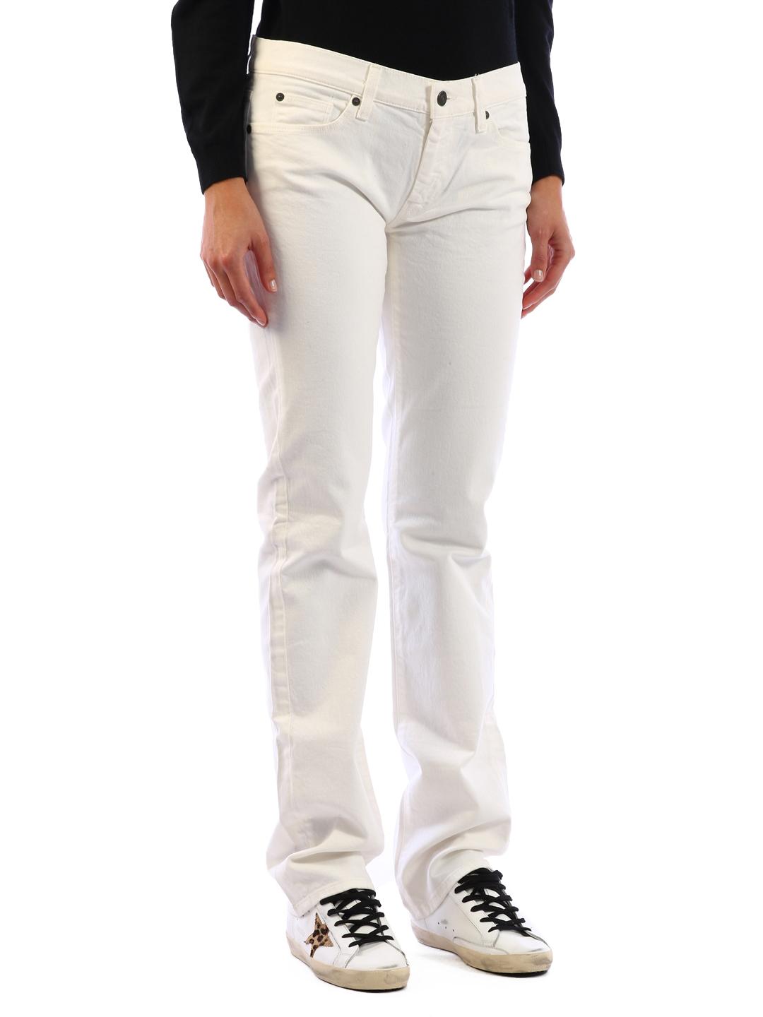 White jeans