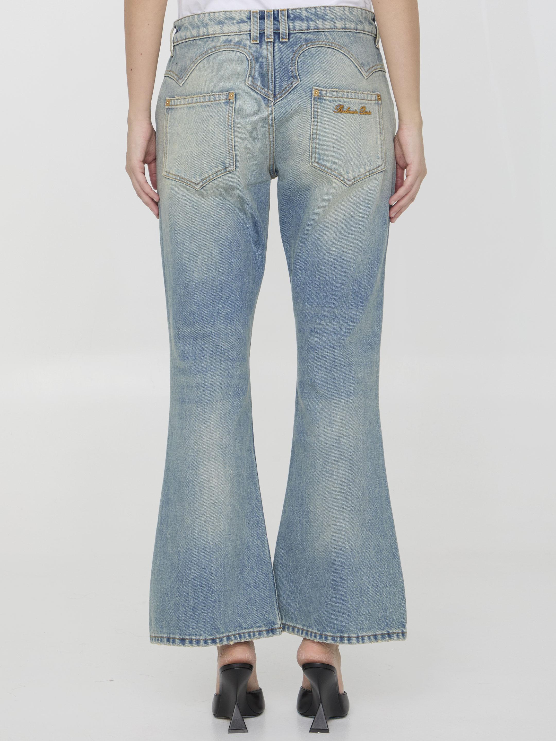Western bootcut jeans