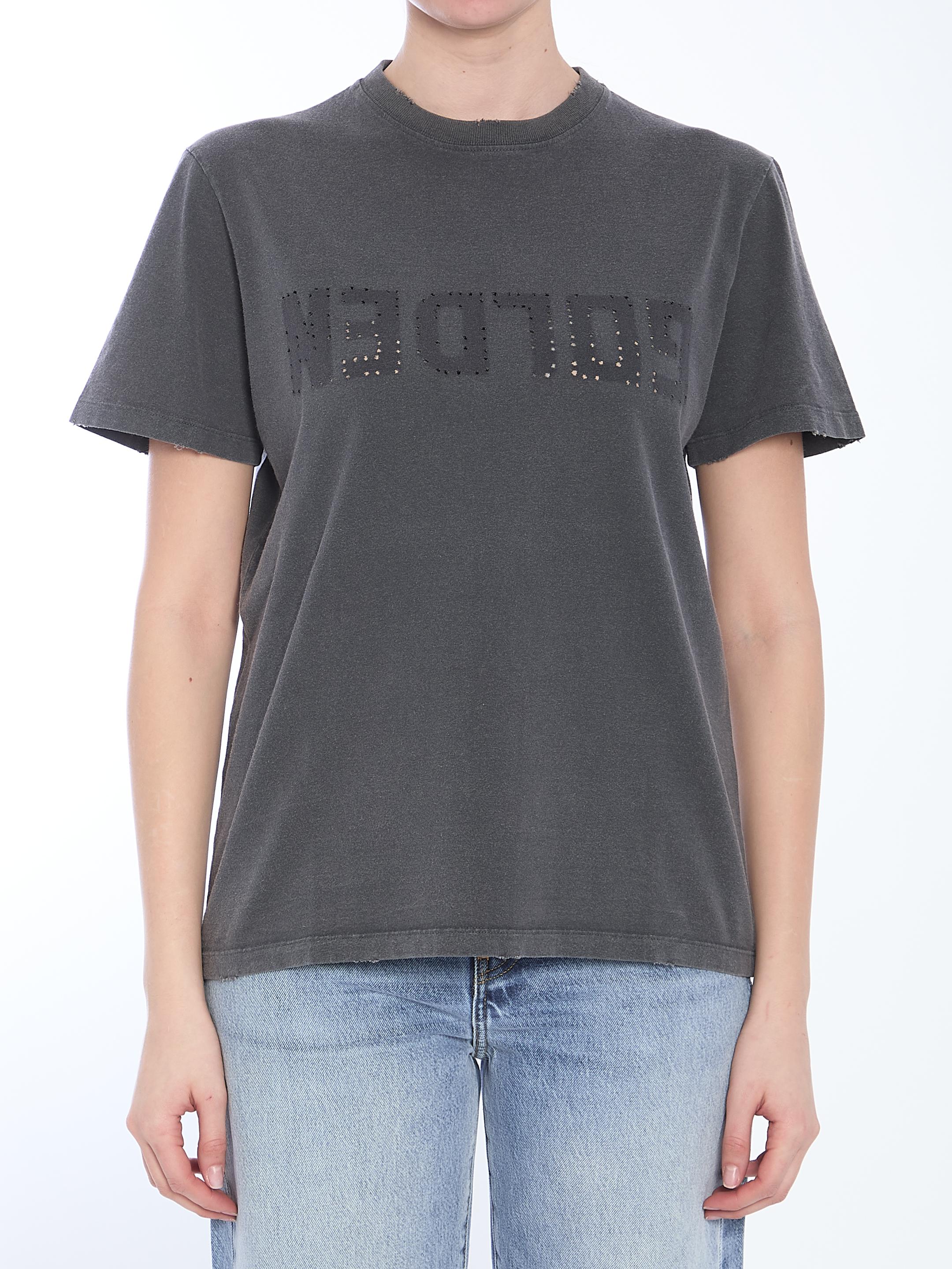 Distressed t-shirt