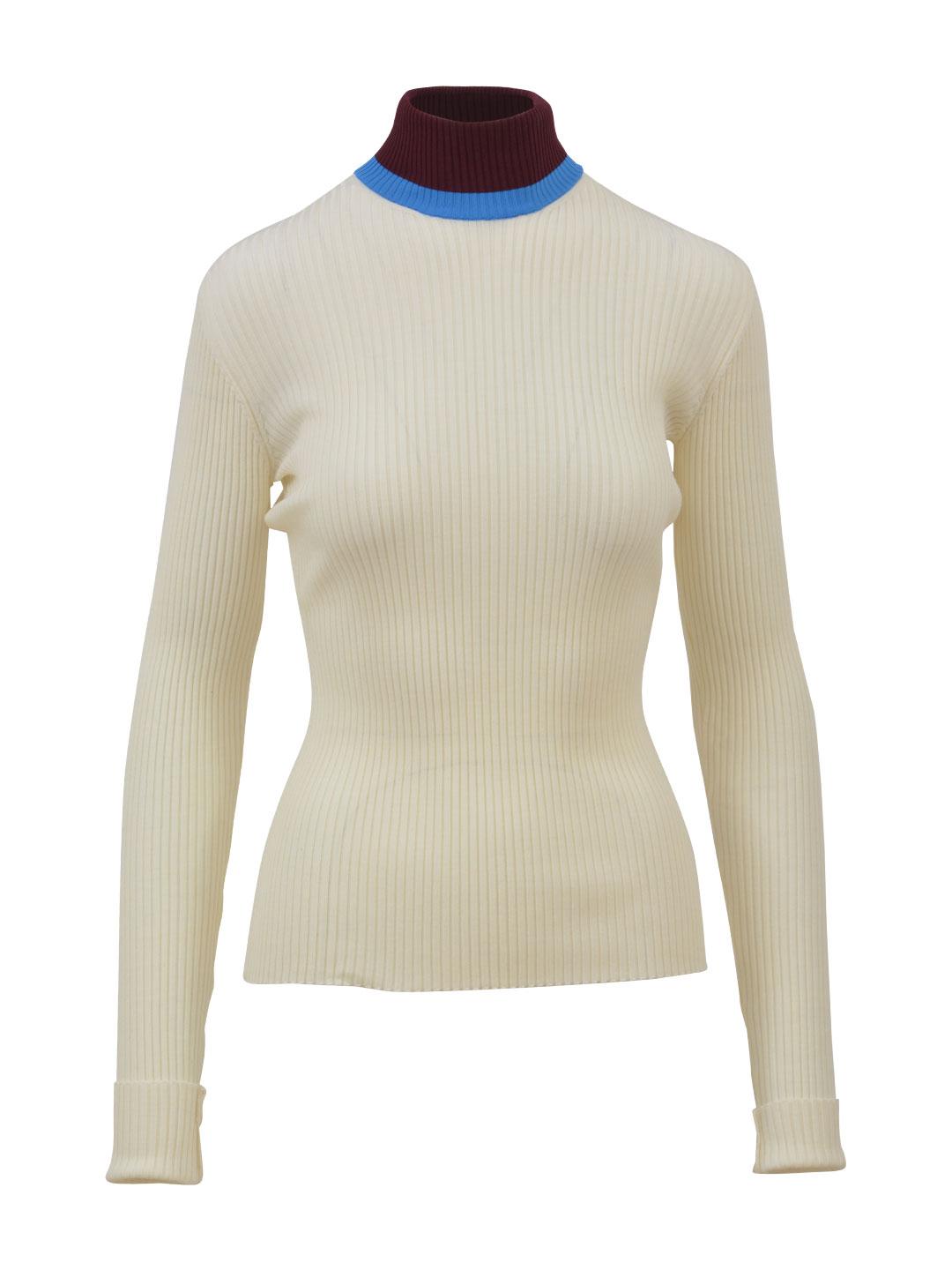 White Turtleneck