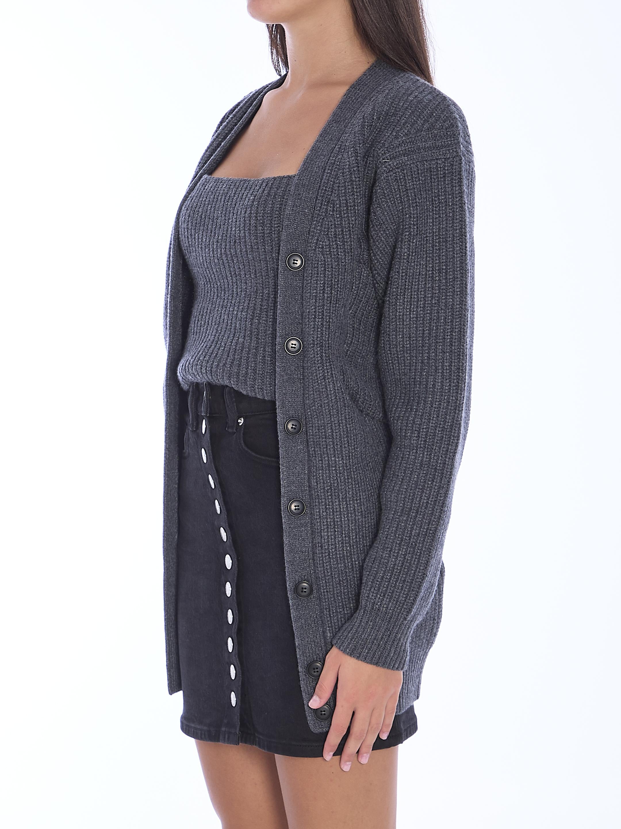 Pre-styled twinset cardigan