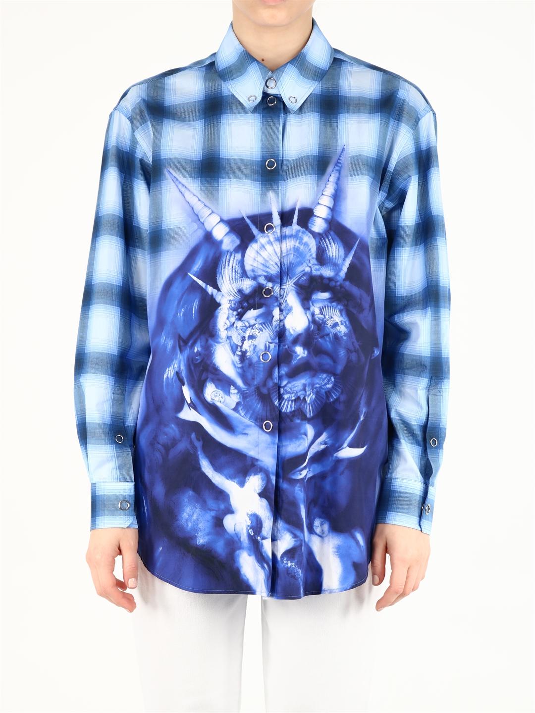 Printed cotton shirt