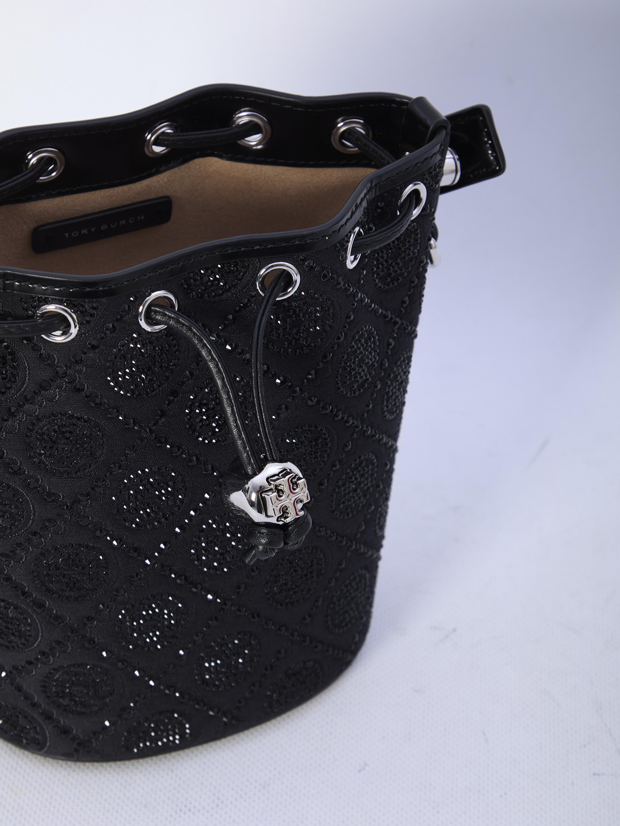 T Monogram Hotfix Mini Bucket bag