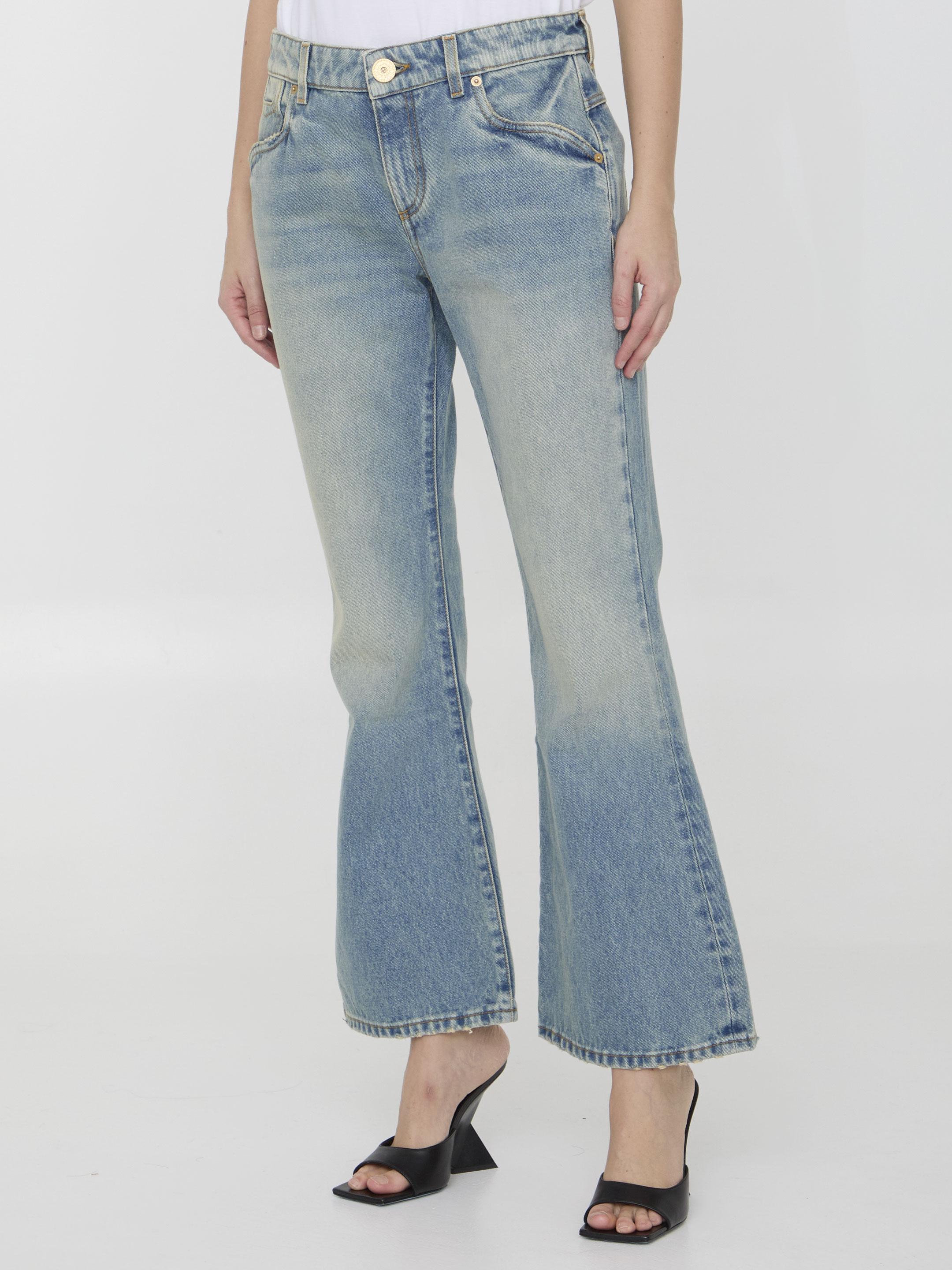 Western bootcut jeans