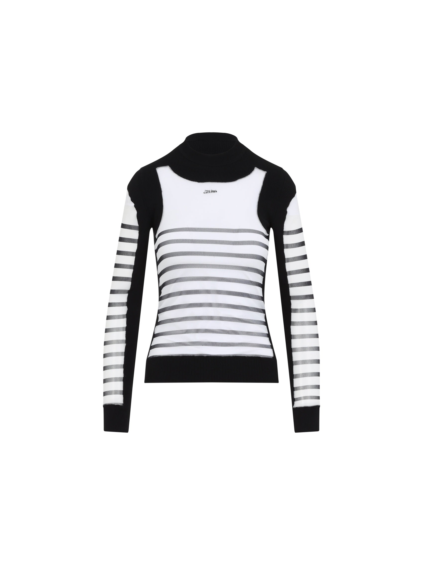 Printed "Mariniere" Pullover