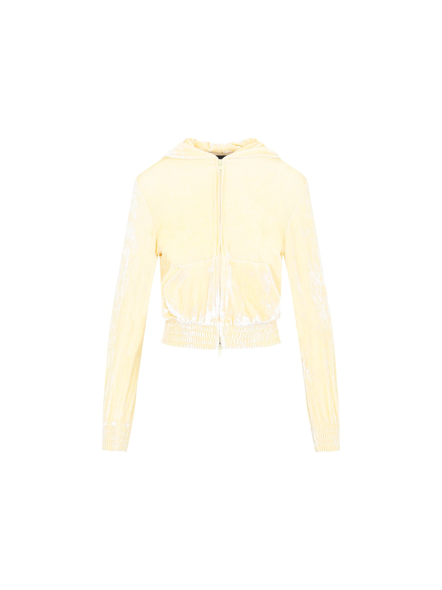 Fitted Zip-Up Hoodie