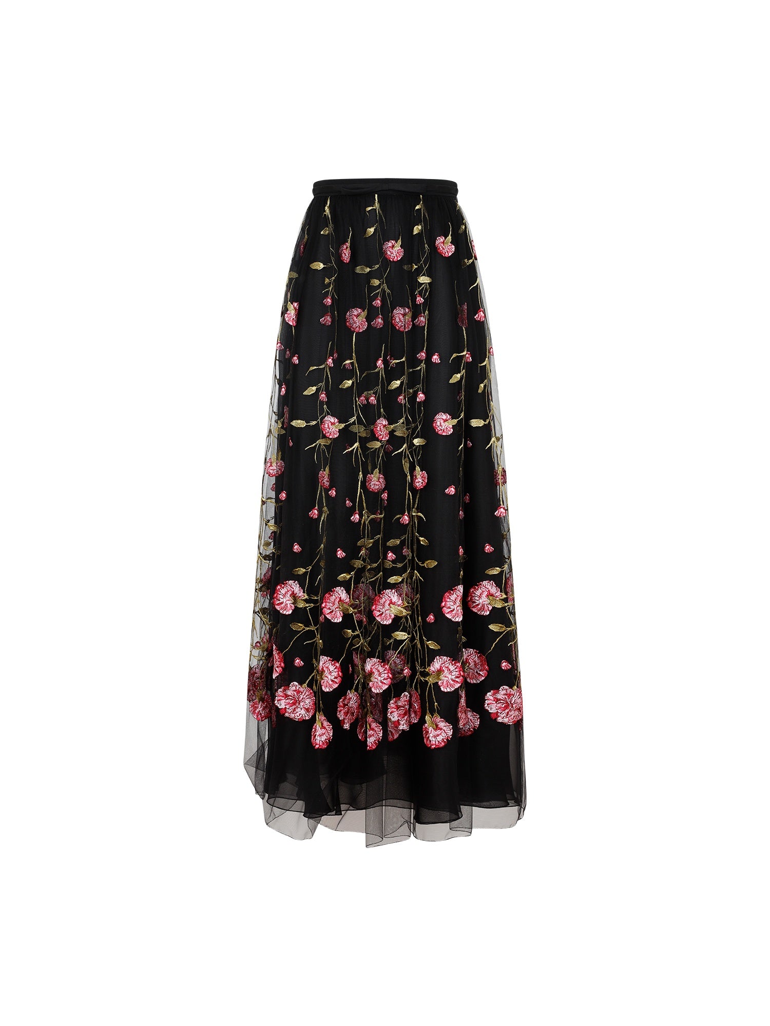 Polyester Midi Skirt