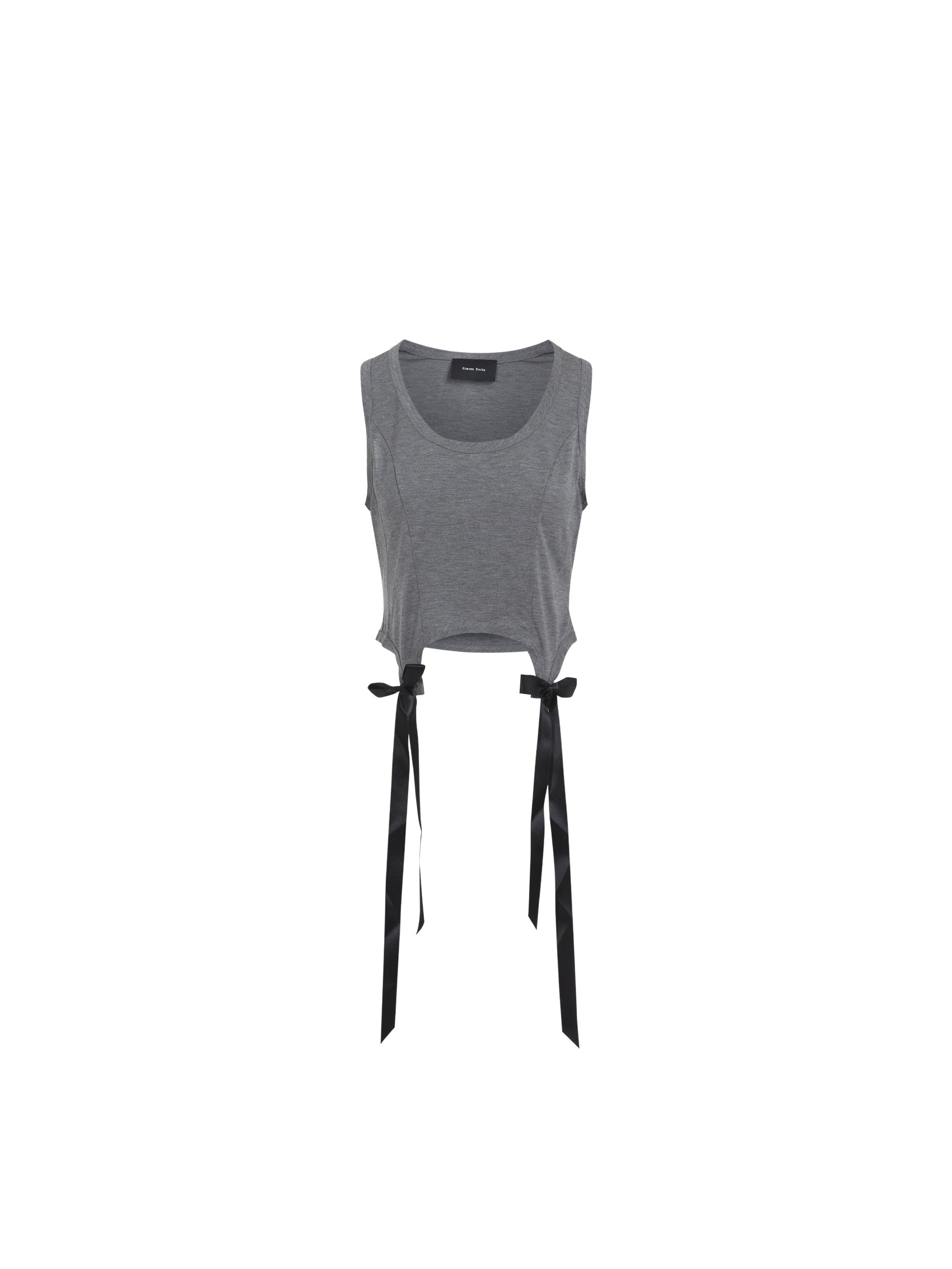 Easy Tank Top With Bow Tails