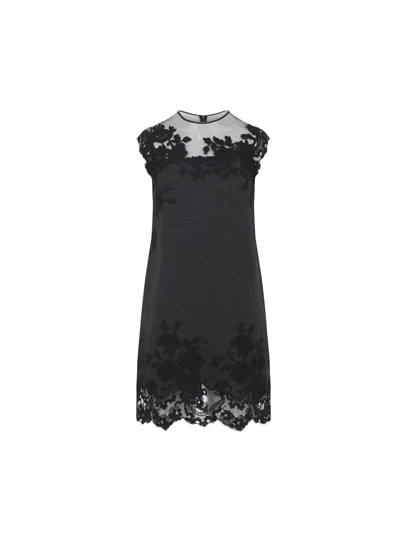 Virgin Wool Mini Dress