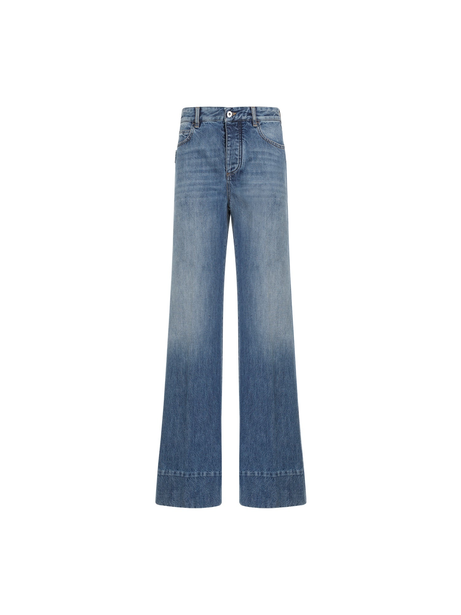 Wide Leg Denim Jeans