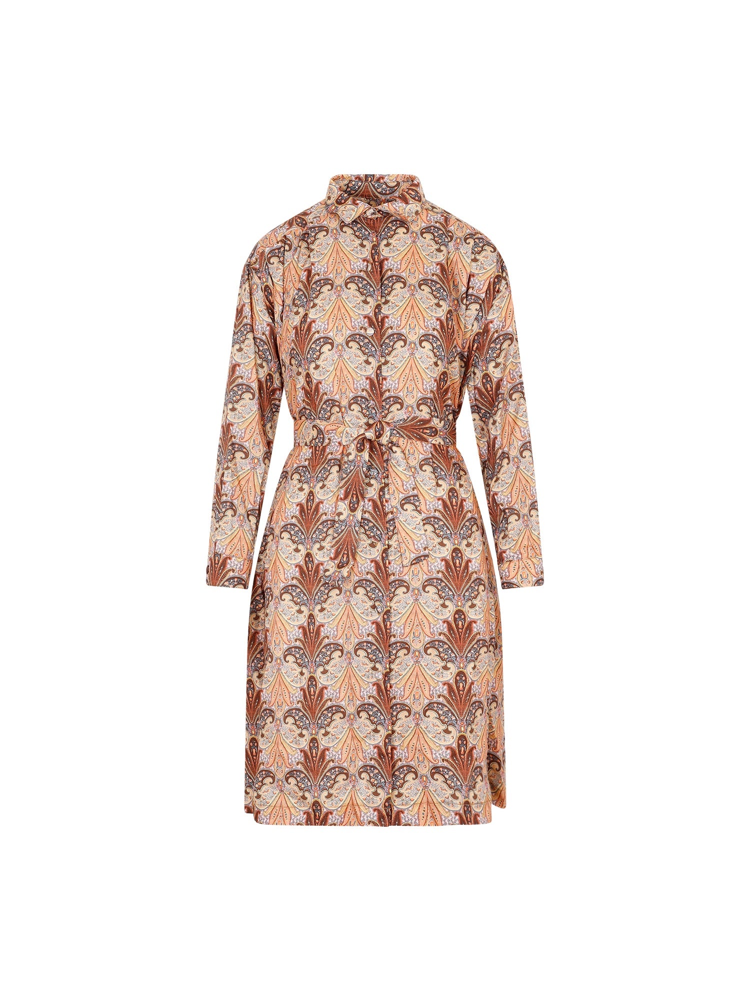 Printed Shirt Dress