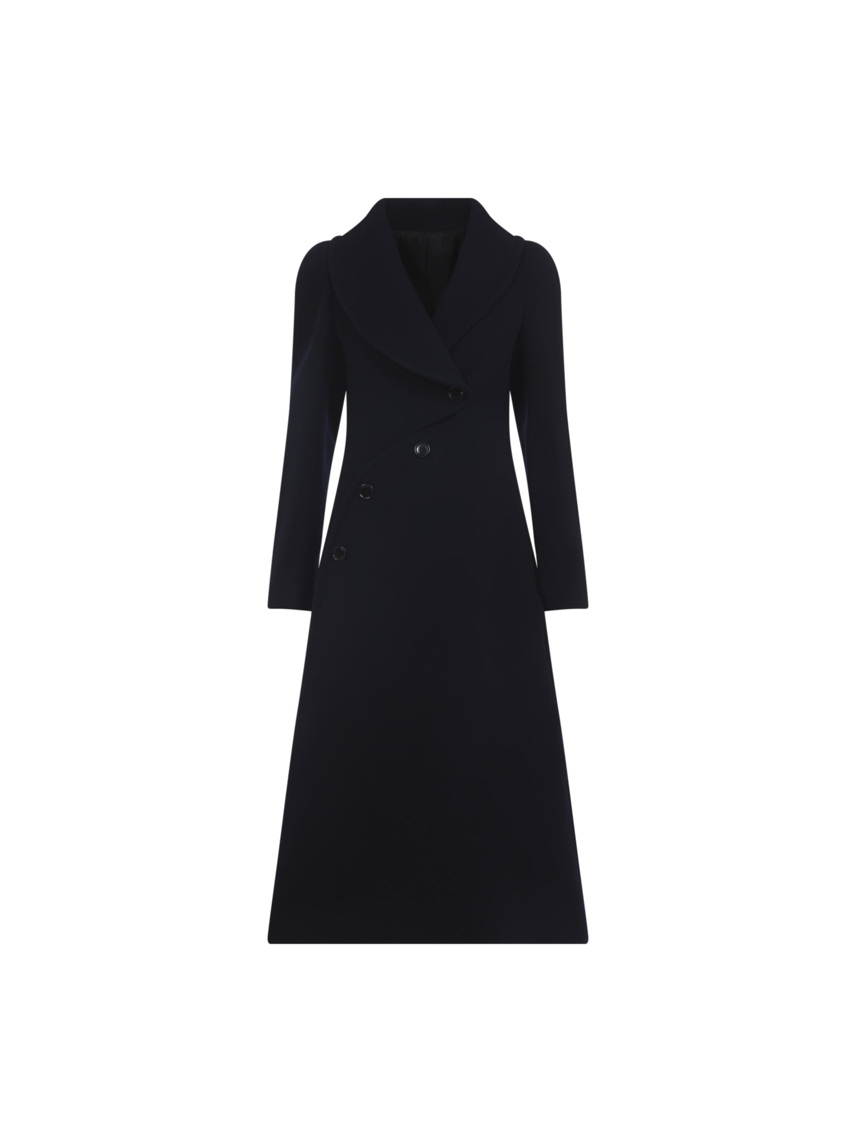 Curved Coat