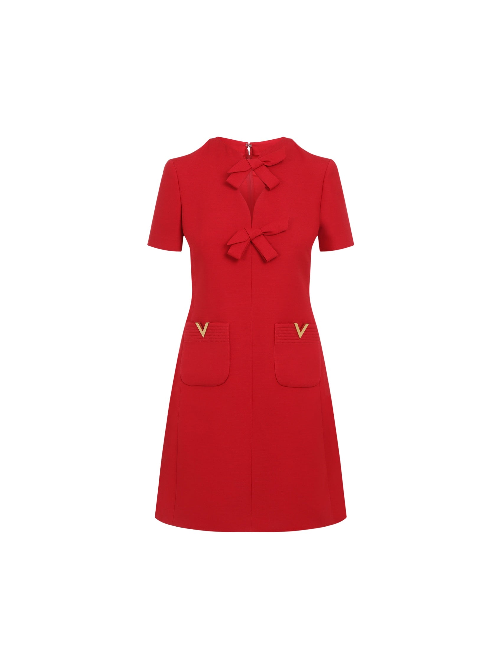 Virgin Wool Mini Dress