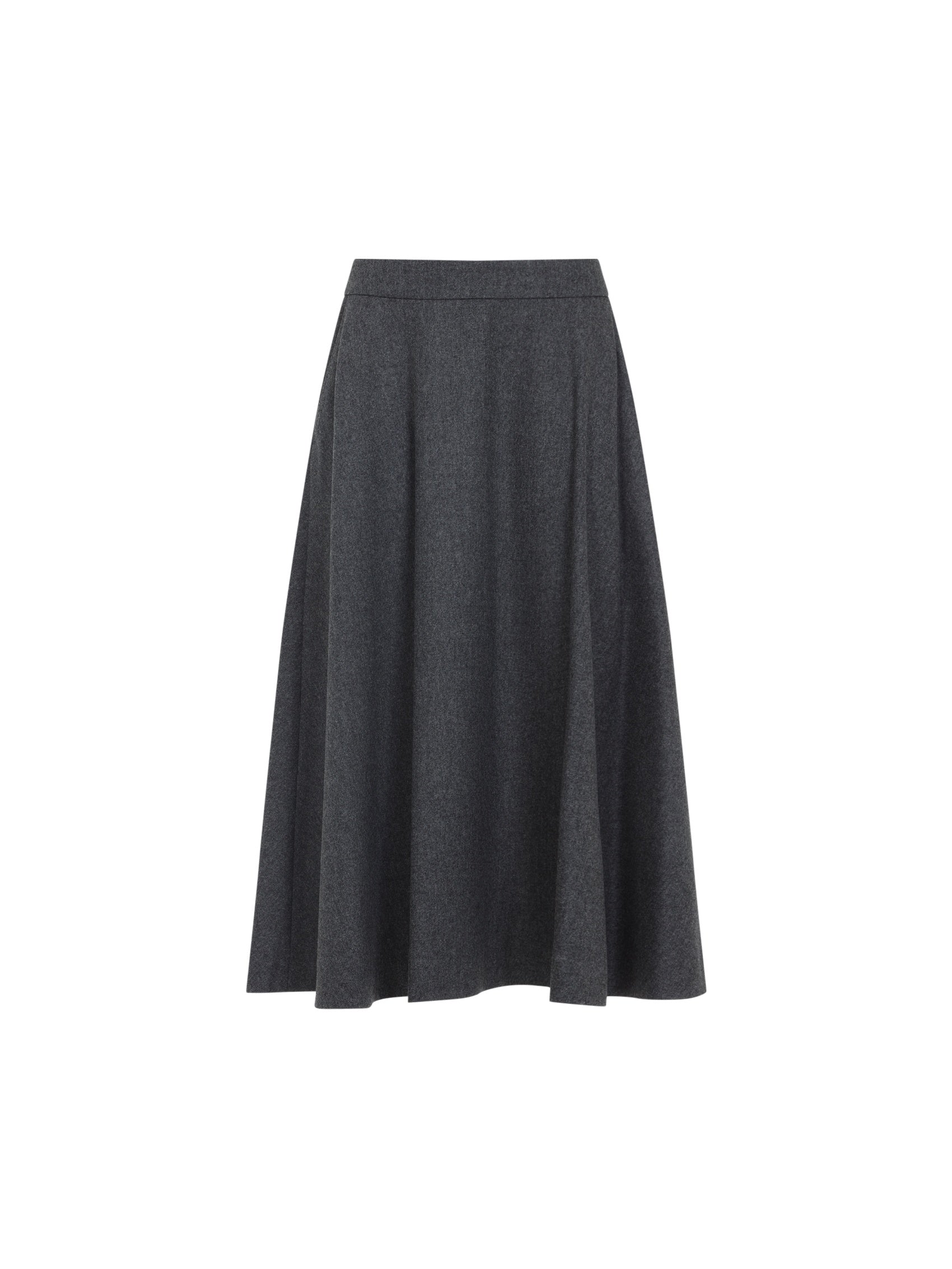 Betulla Midi Flannel Skirt