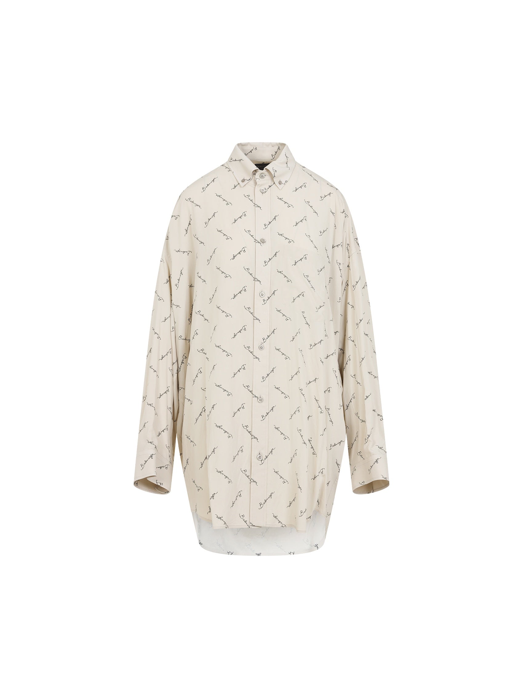 Long Sleeves Cocoon Shirt