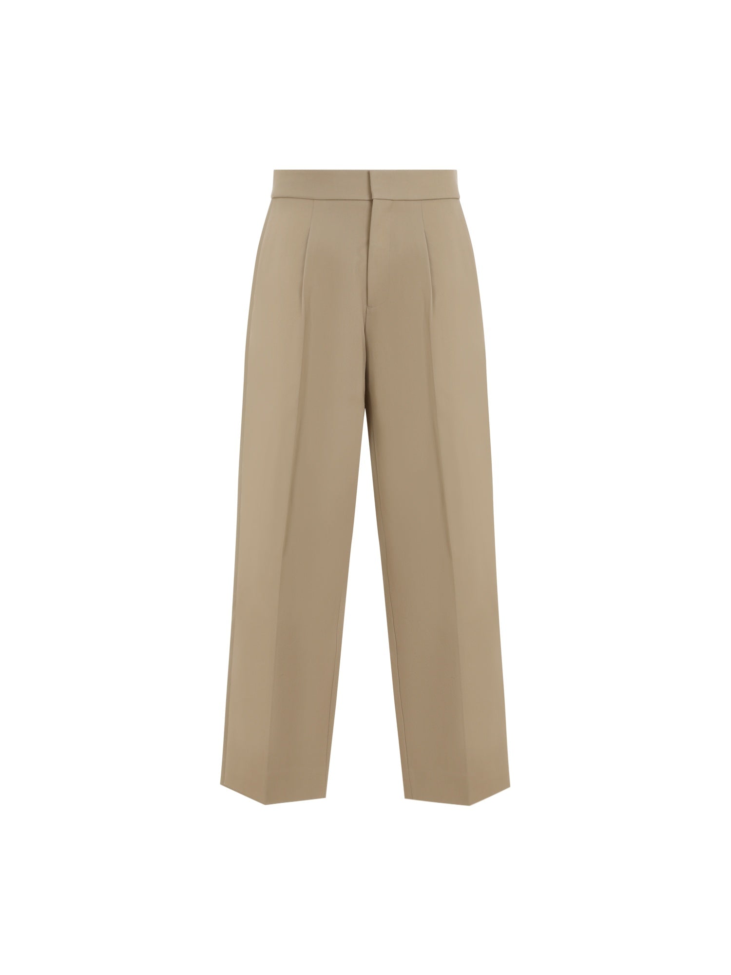 Single Pleat Relaxed Trousers
