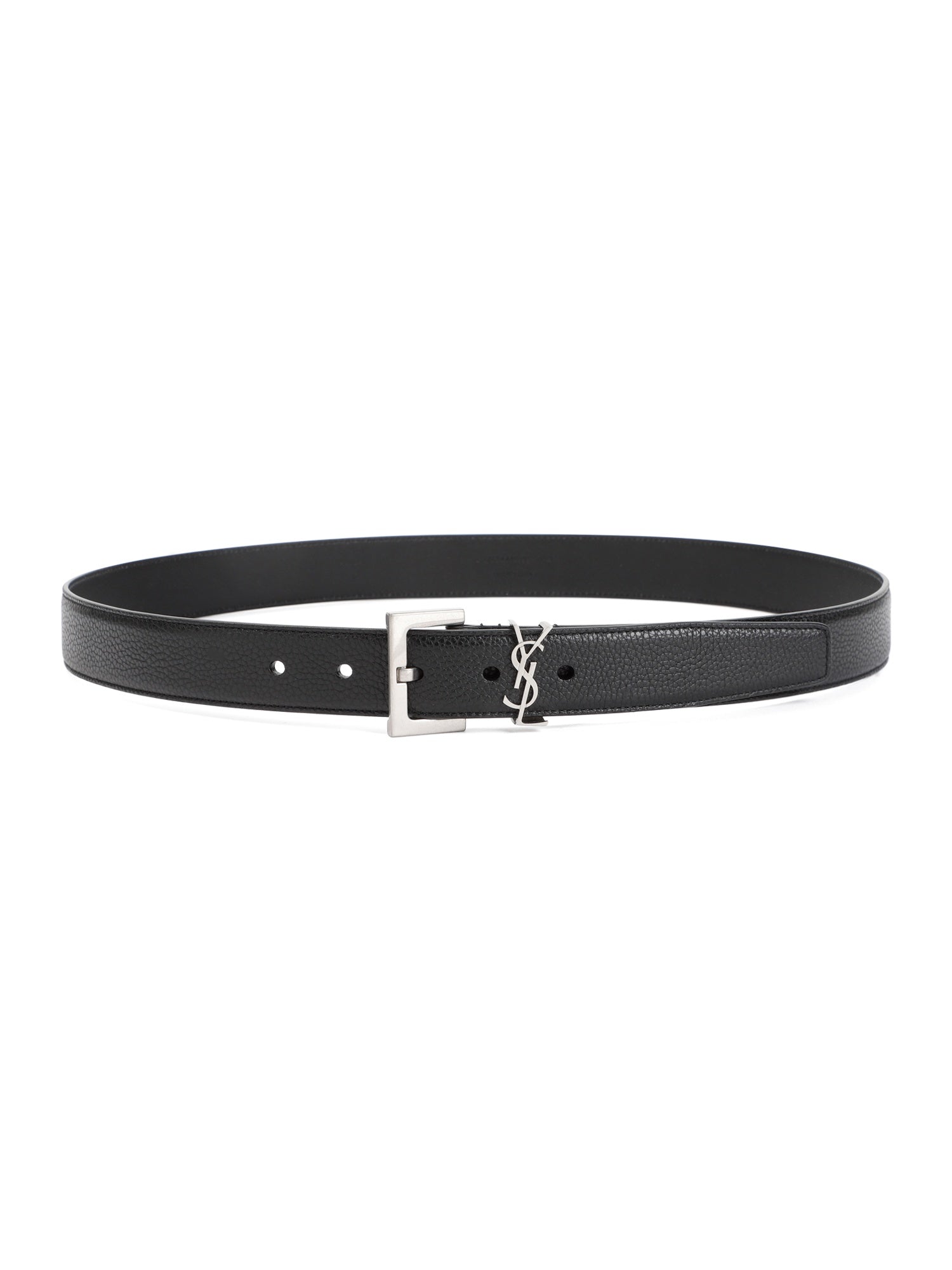 Grained Calf Leather Belt