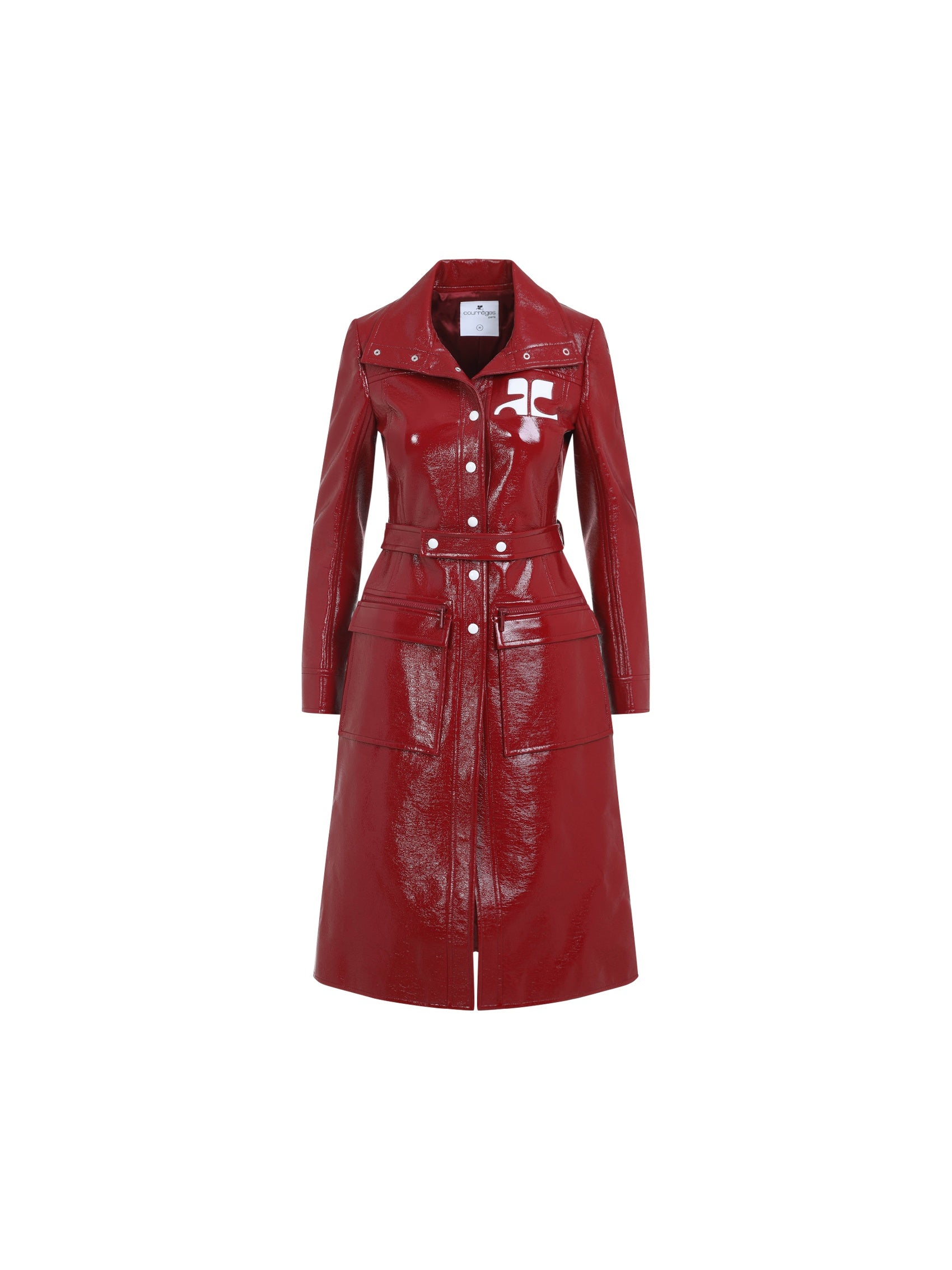 belted trench coat