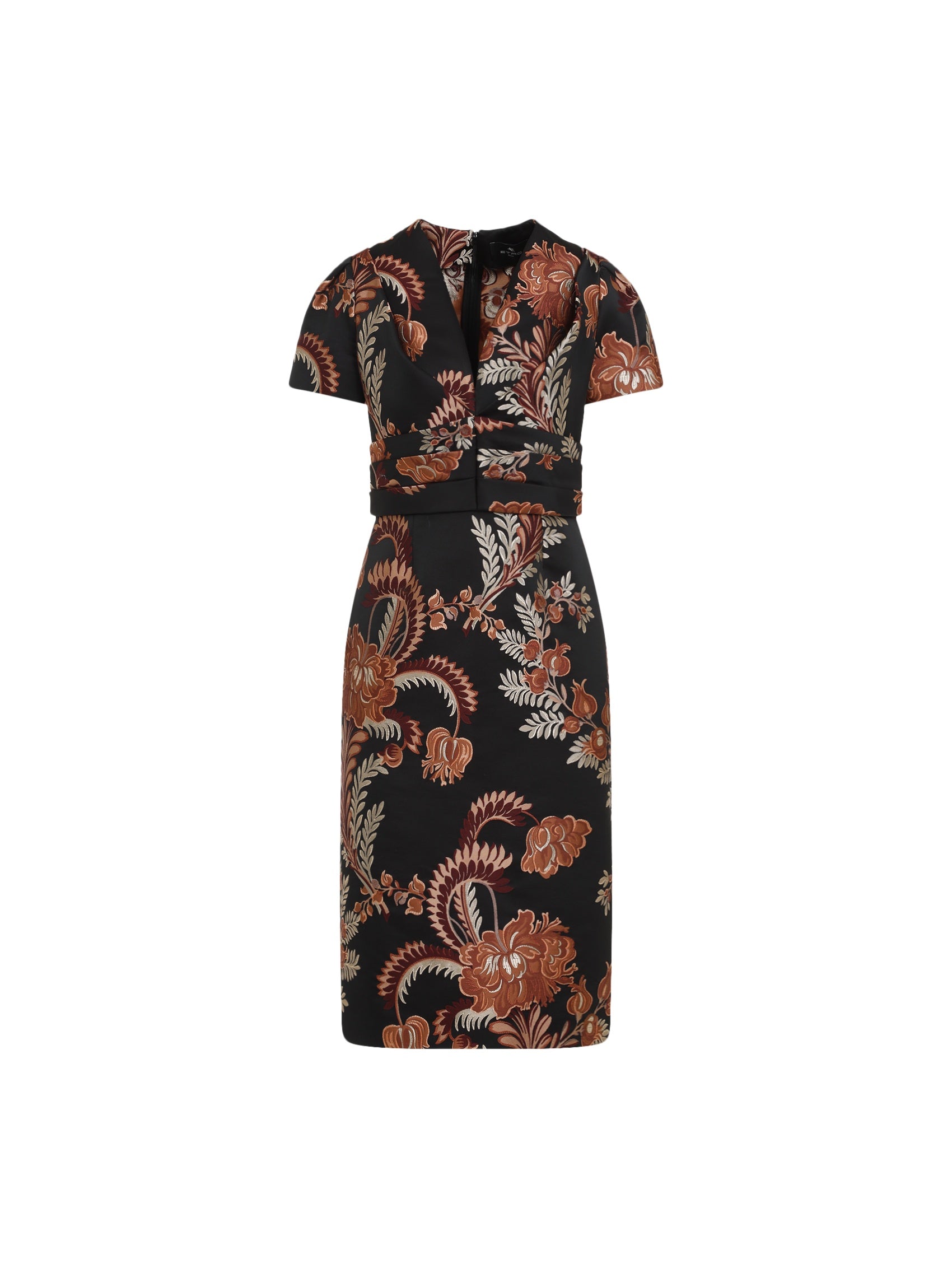 Jacquard Midi Dress
