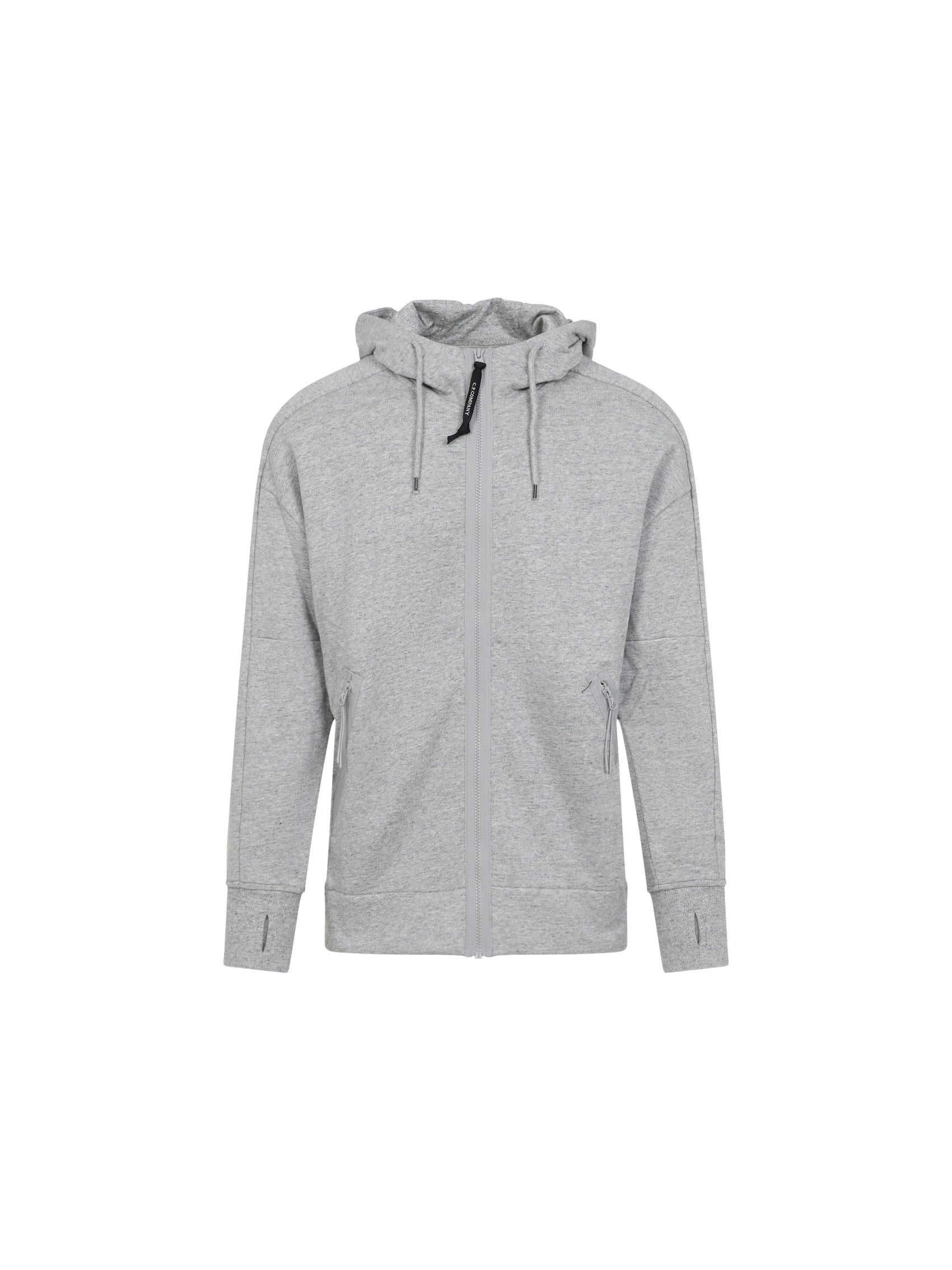Zipped Hooded Sweatshirt