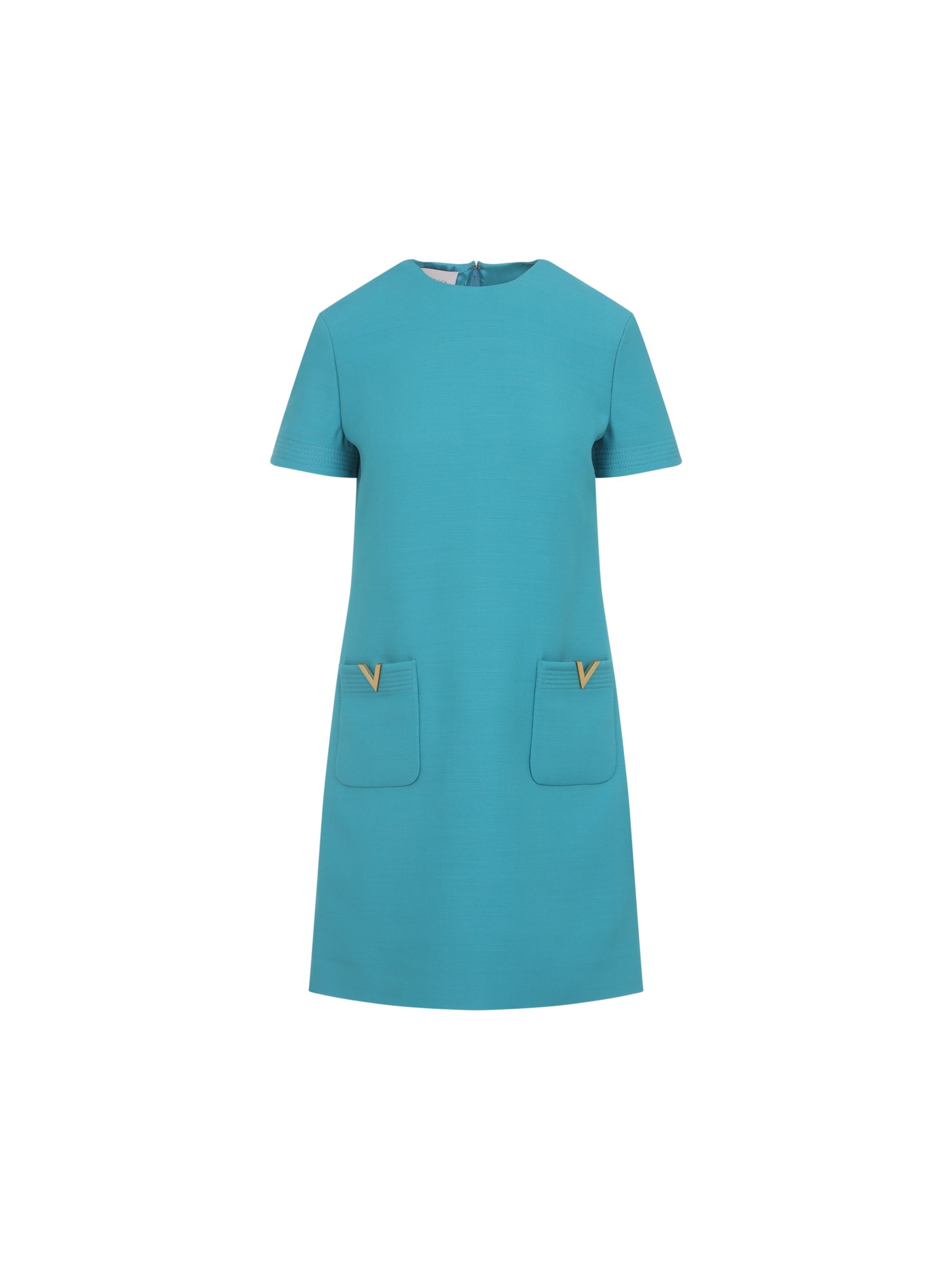 Virgin Wool Mini Dress
