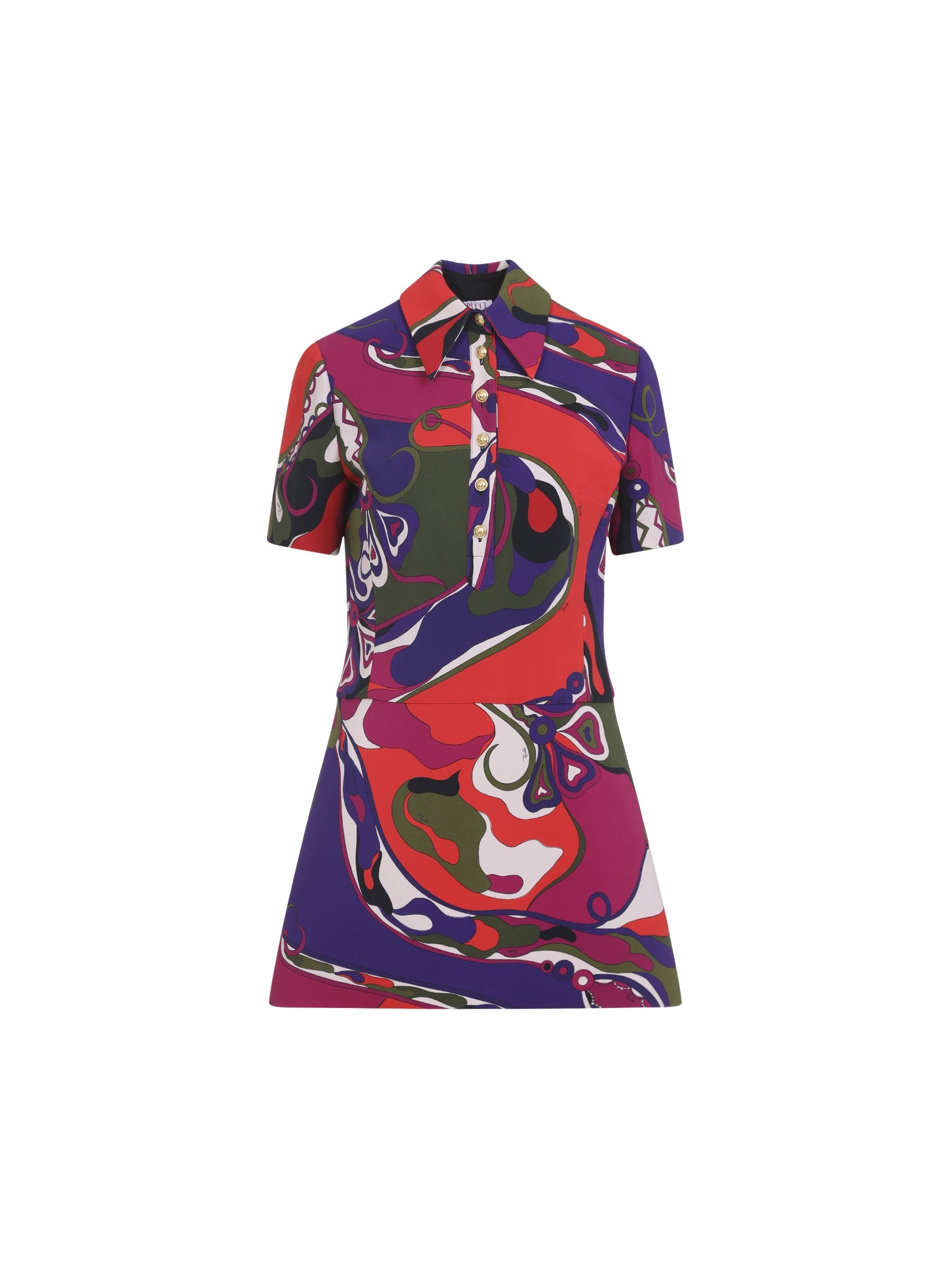 Viscose Mini Dress