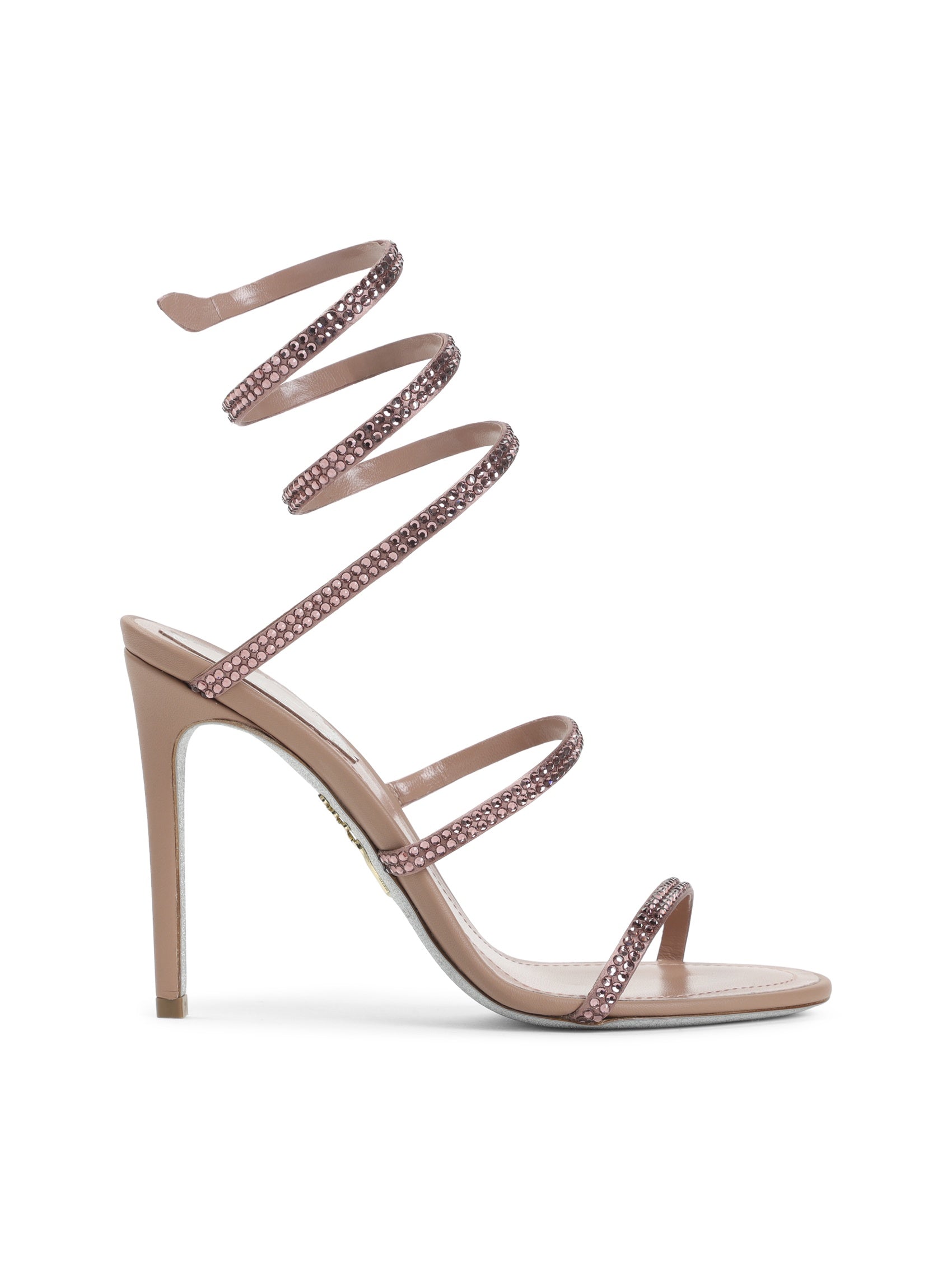 René Caovilla Snake Sandals