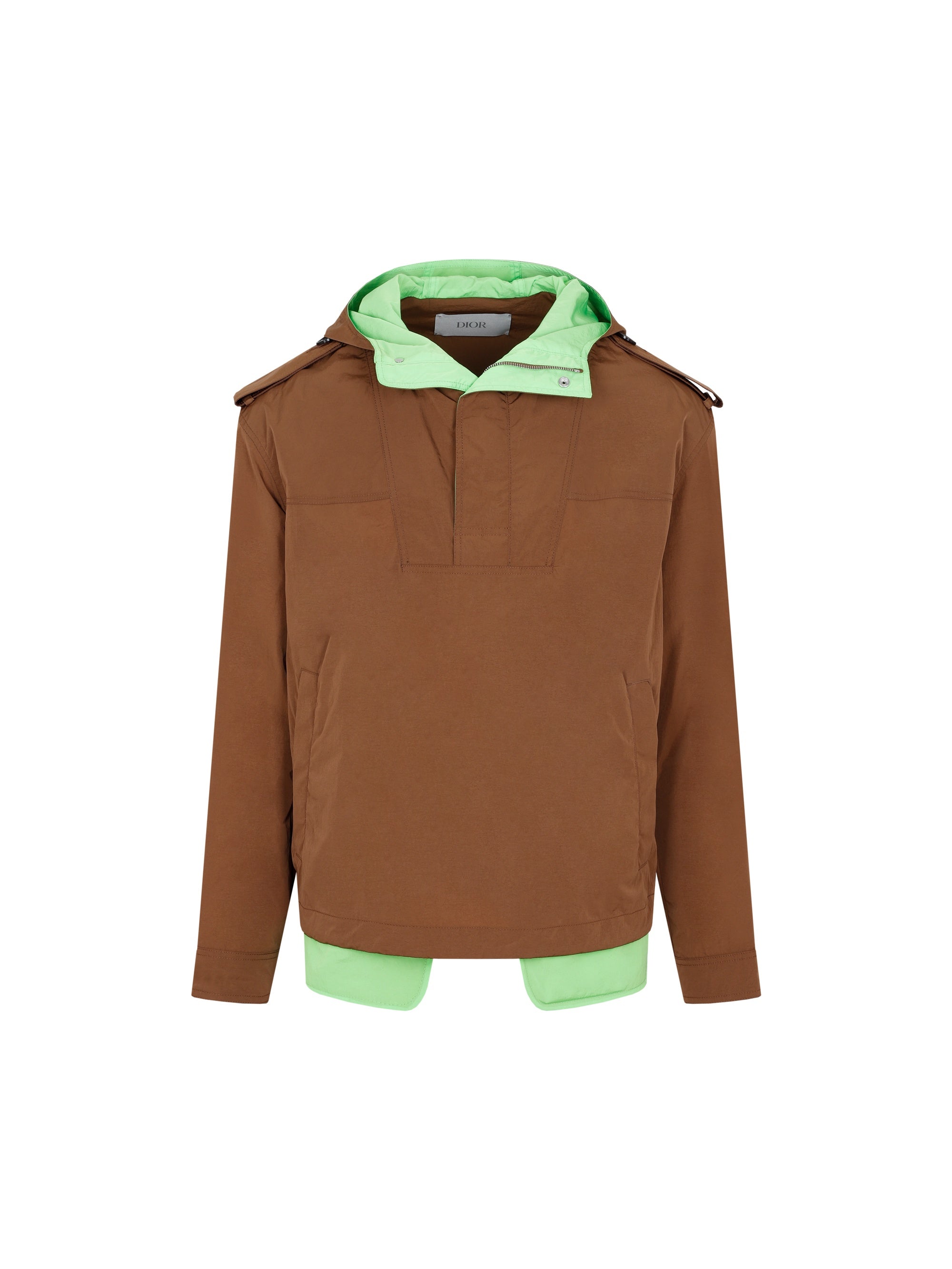 hooded anorak